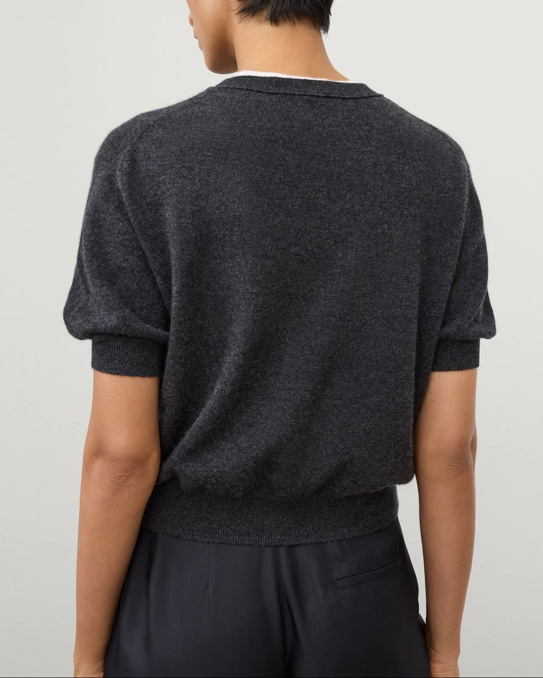 Genevra T-Shirt | Charcoal - Image 3