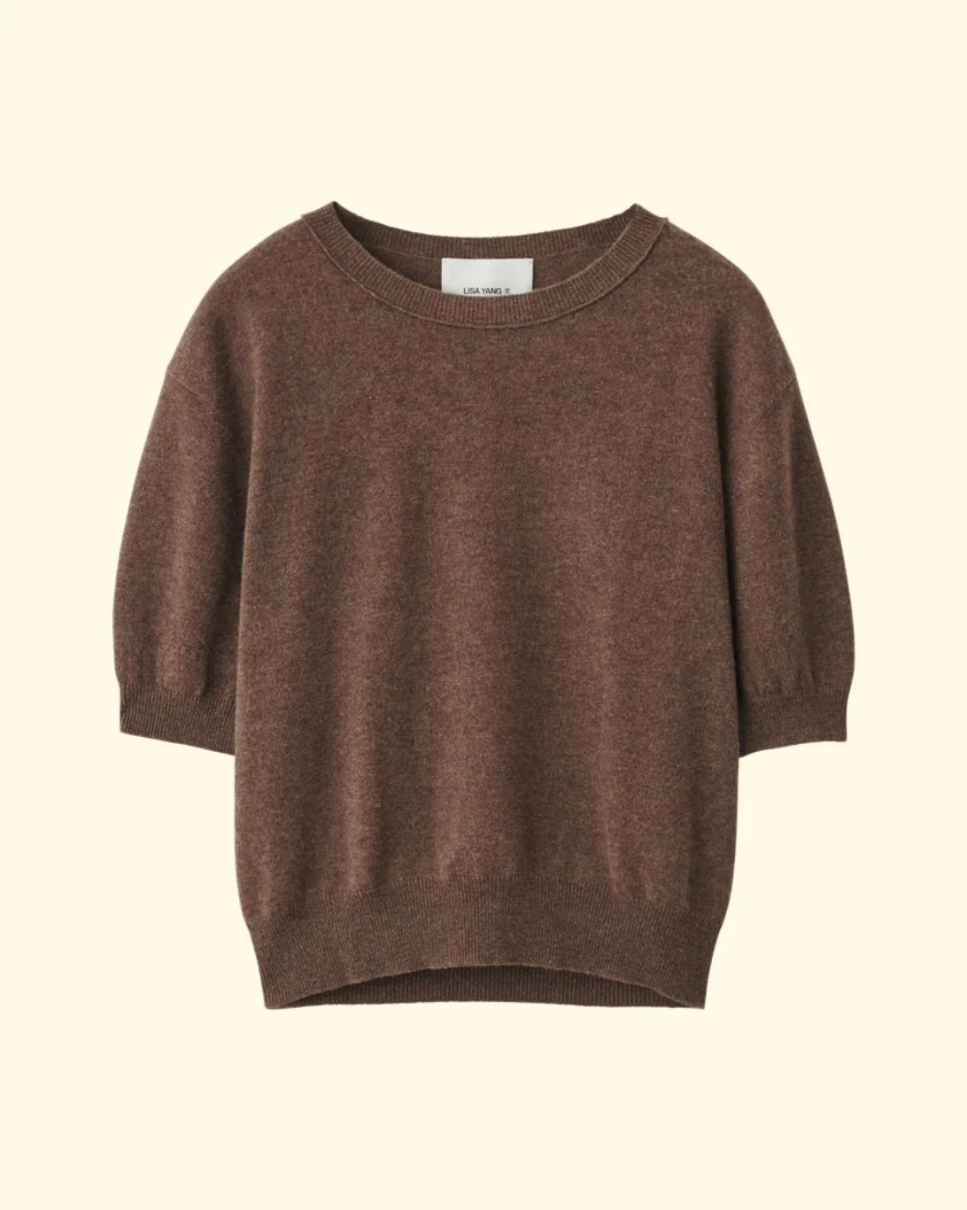 Genevra T-Shirt | Dark Truffle