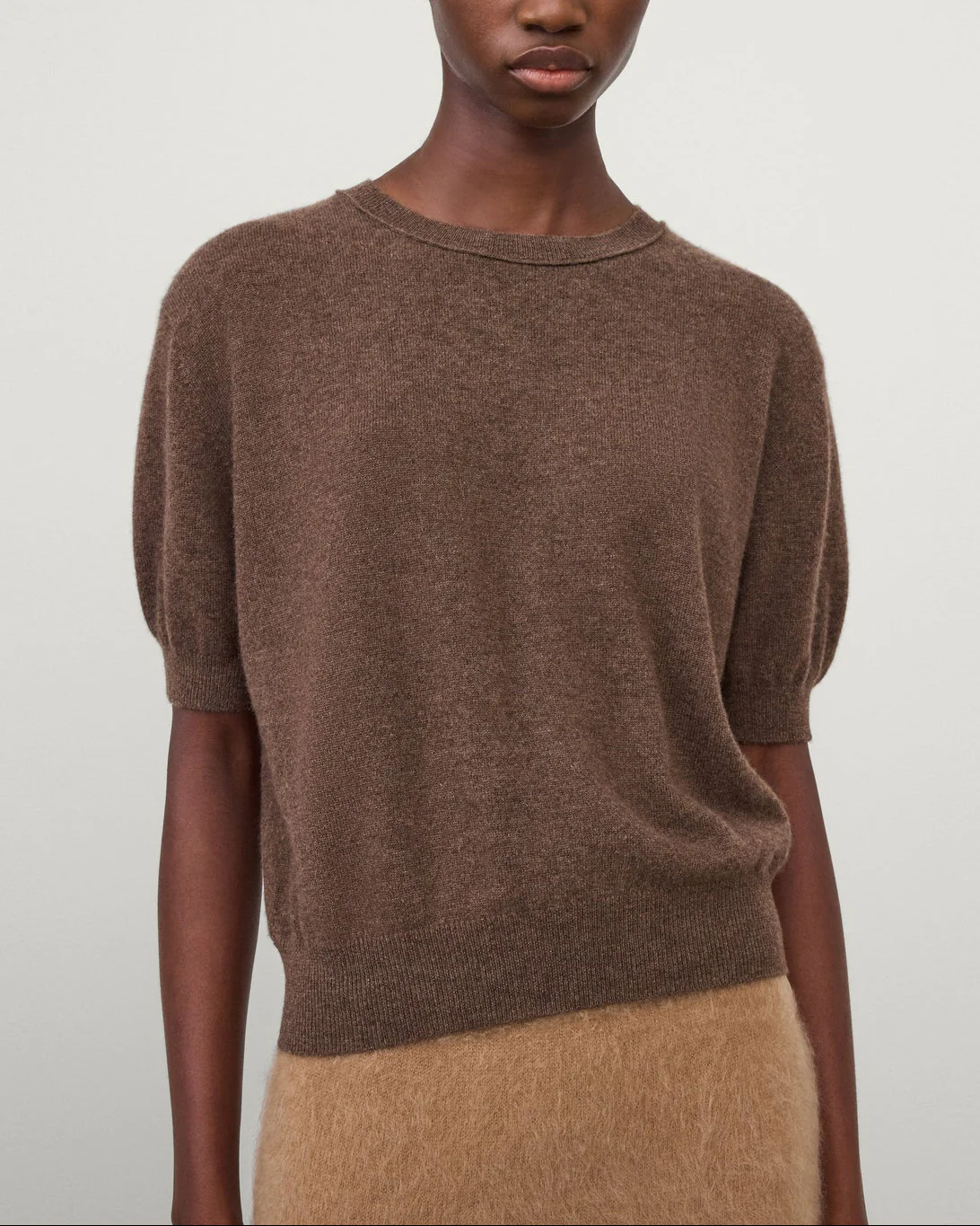 Genevra T-Shirt | Dark Truffle - Image 2