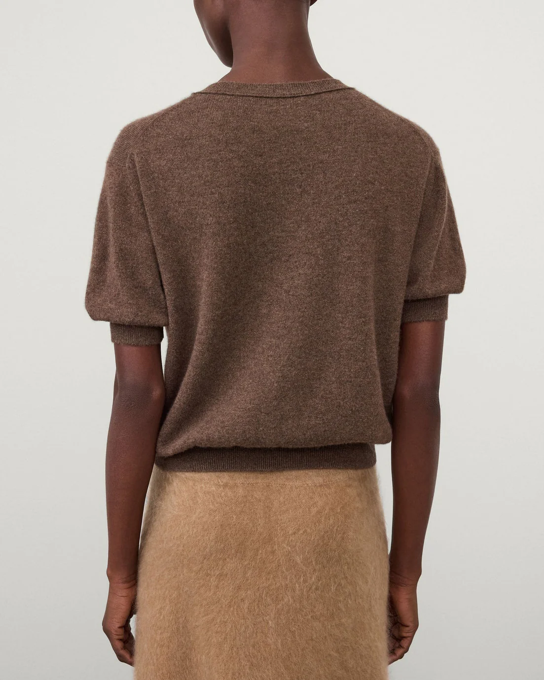 Genevra T-Shirt | Dark Truffle - Image 3