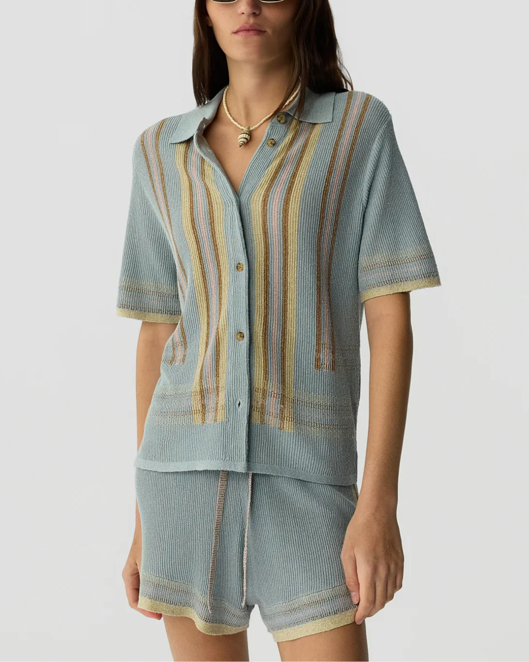 Havana Shirt | Clear Sky Combo - Image 2