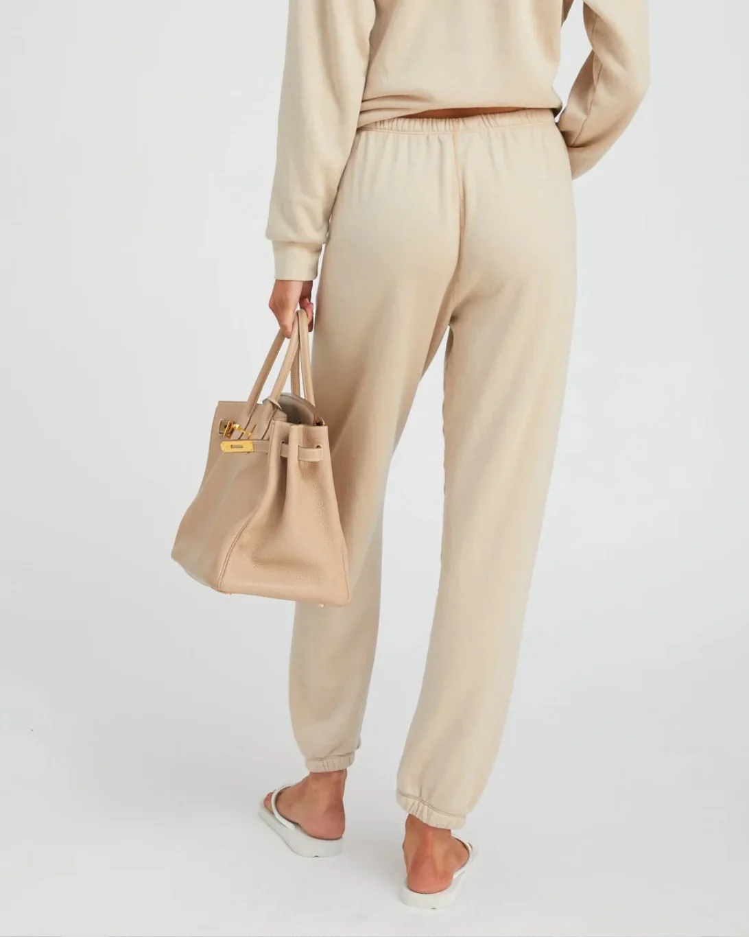 Heart Sweatpant | Oat - Image 3