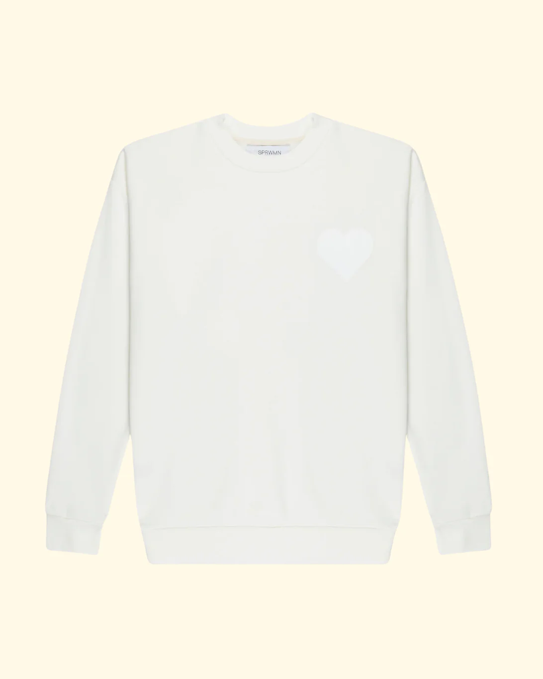 Heart Sweatshirt | Off White