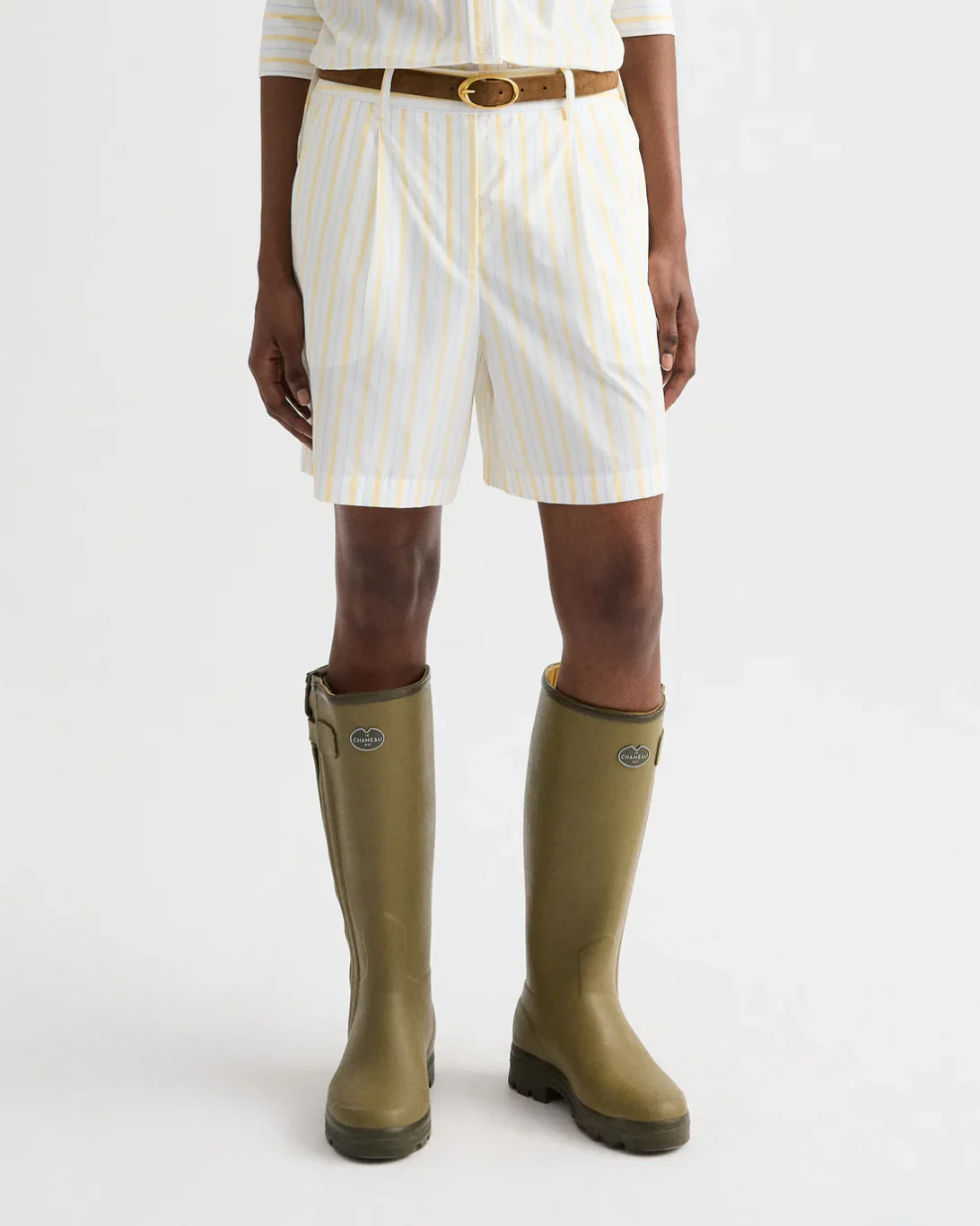 Henry St Short | Ivory/Yellow/Blue - Image 2