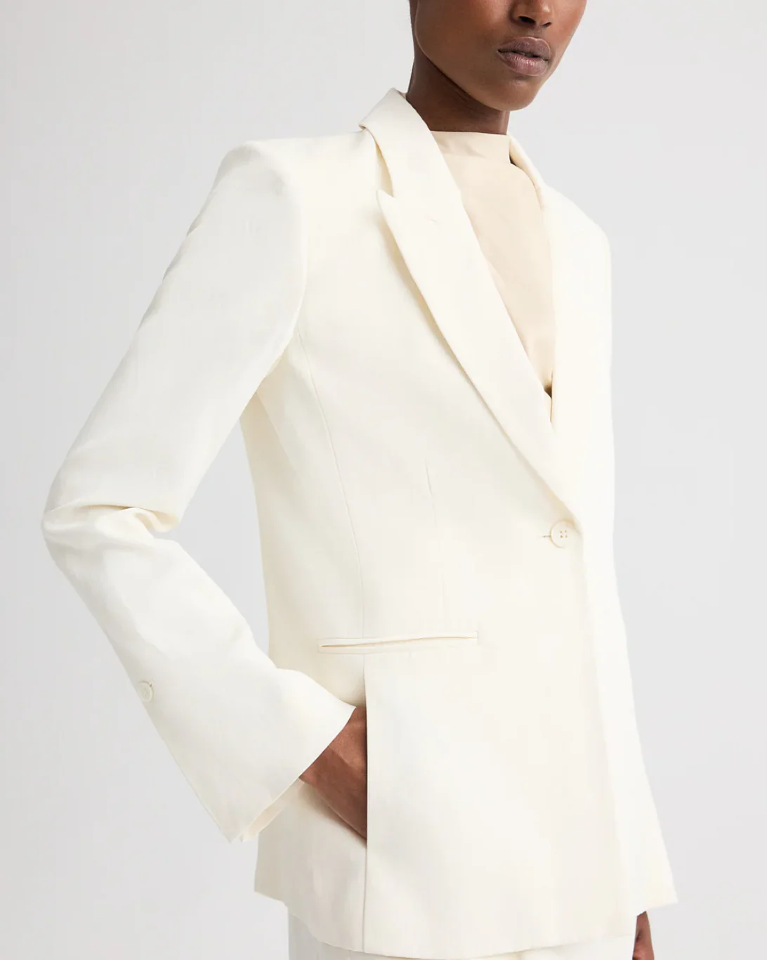 Her Fit Blazer | Bone - Image 2