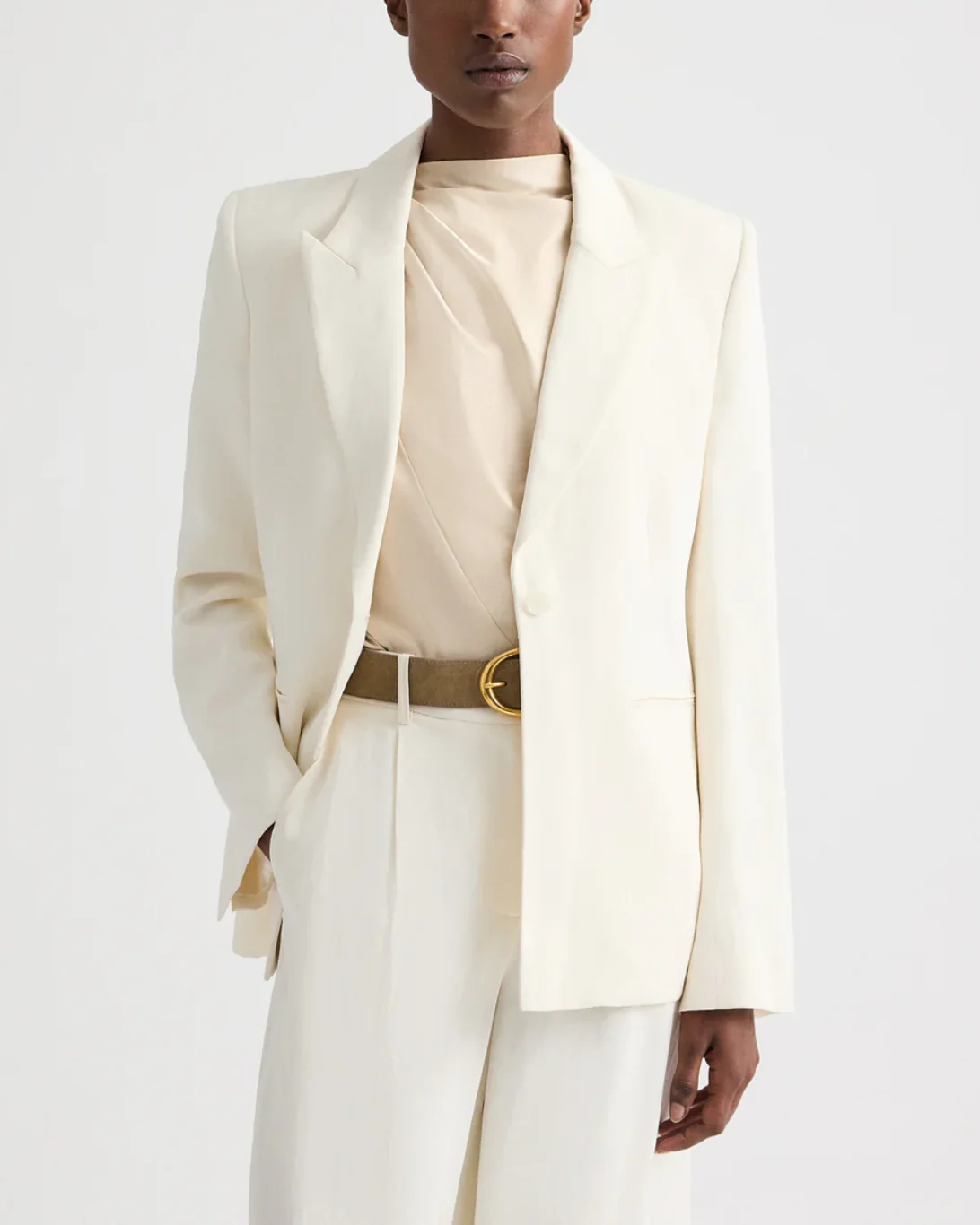 Her Fit Blazer | Bone - Image 3