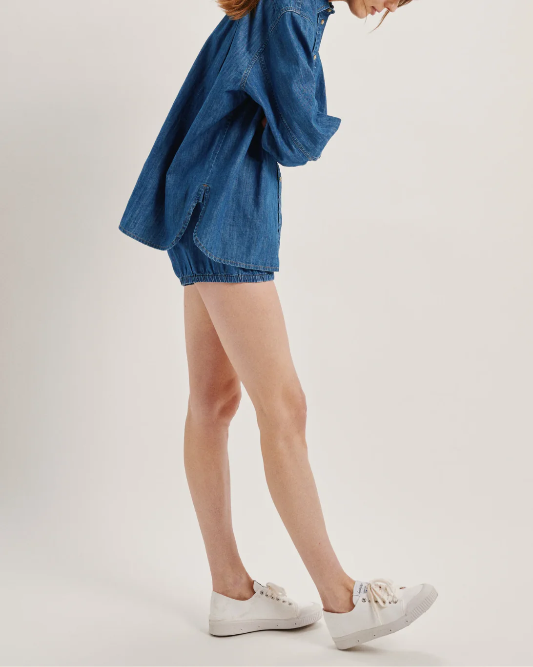 Hera Denim  Bloomers | Aegean - Image 4