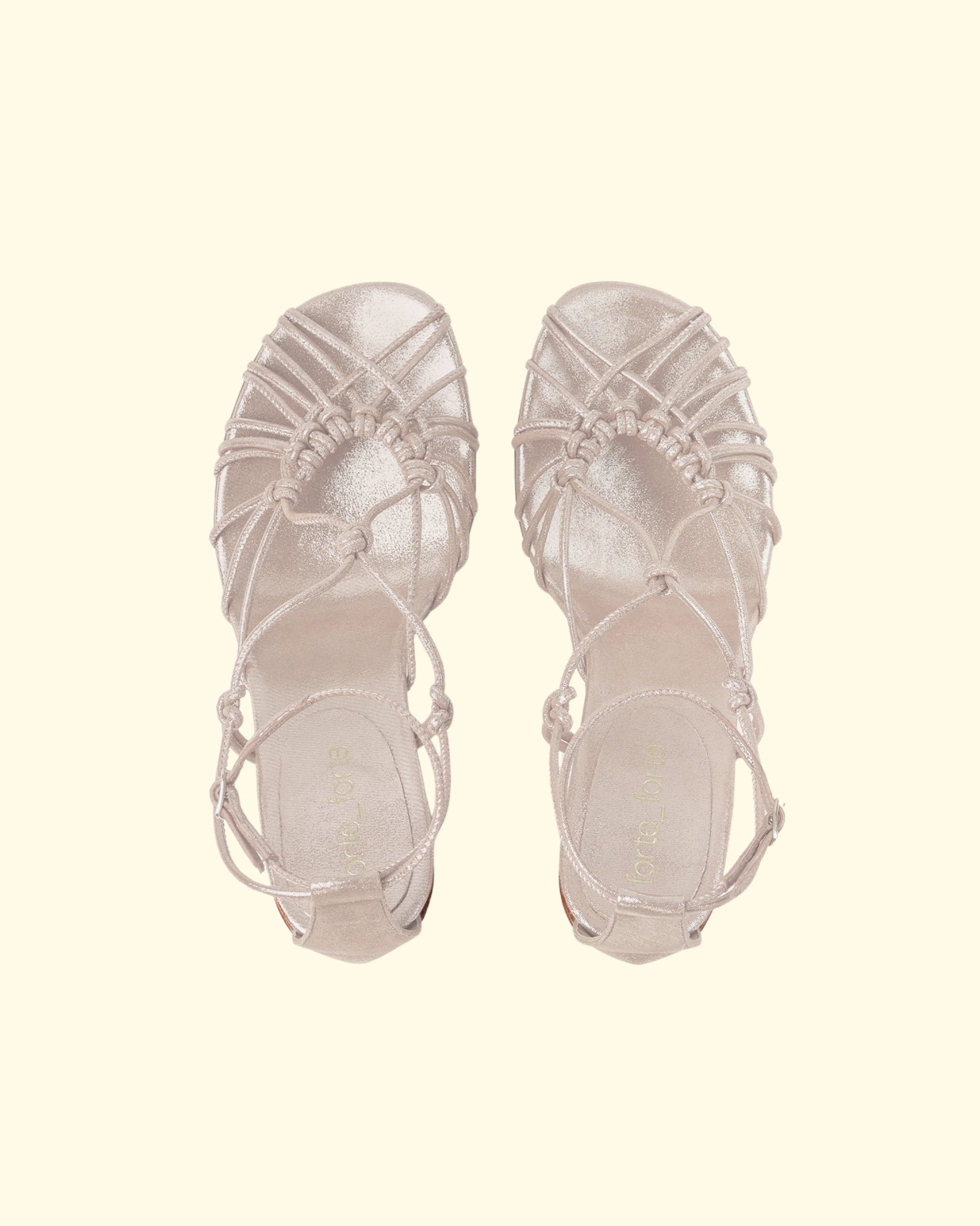 High Heel Laminated Leather | Platino - Image 3