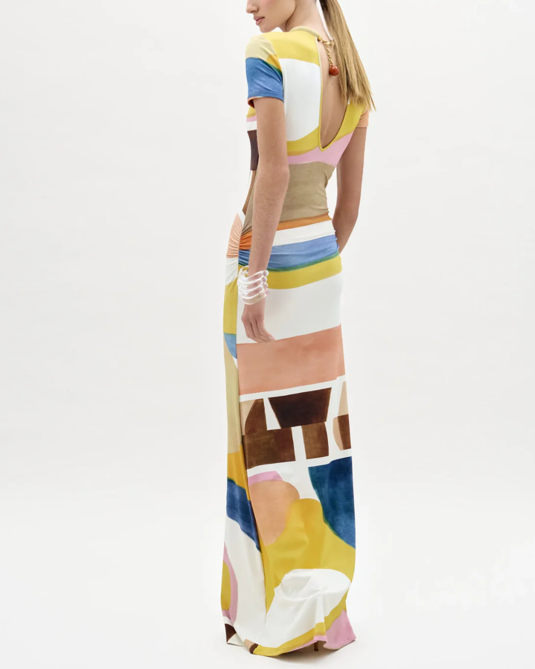 Ikia Dress | Abstract Print - Image 3