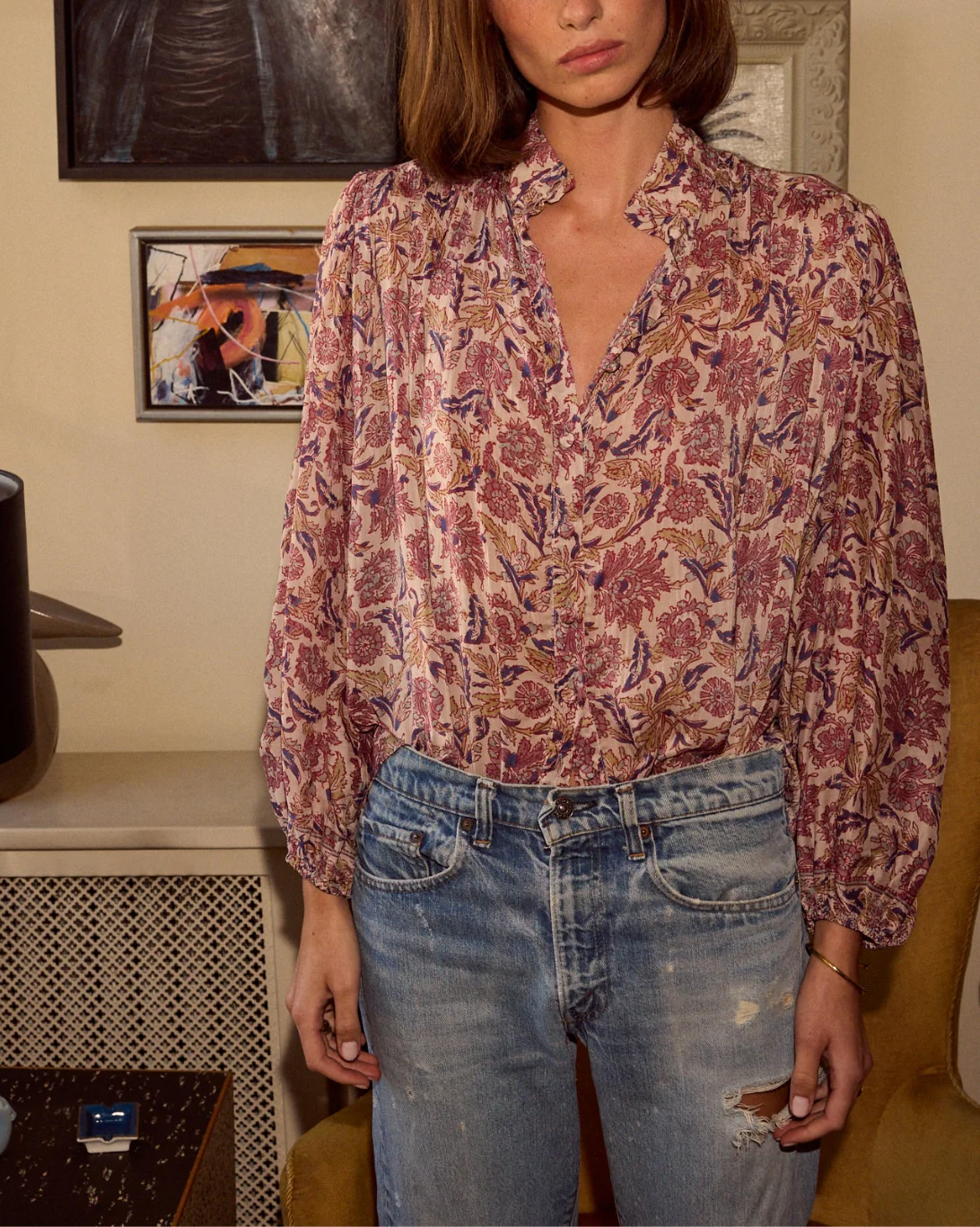 Iris Top | Artichoke Stone - Image 4