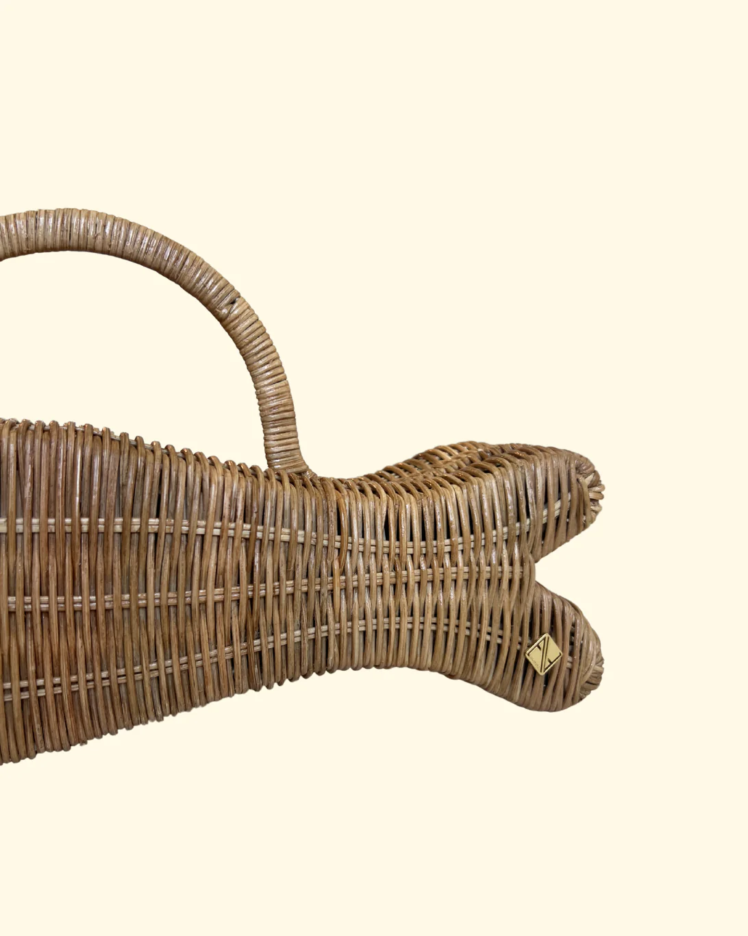 Isda Wicker Clutch | Natural - Image 2