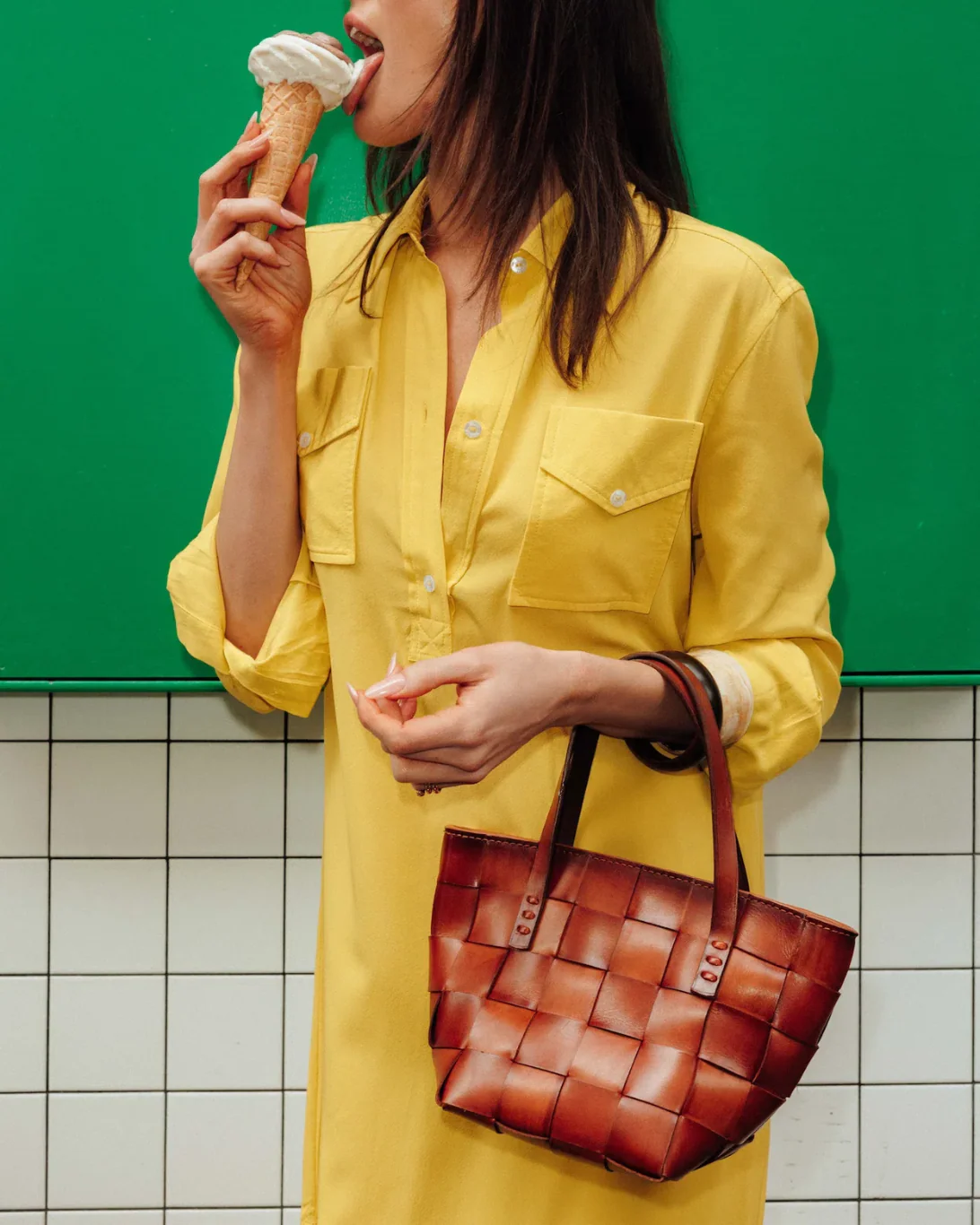 Japan Mini Bag | Tan - Image 4