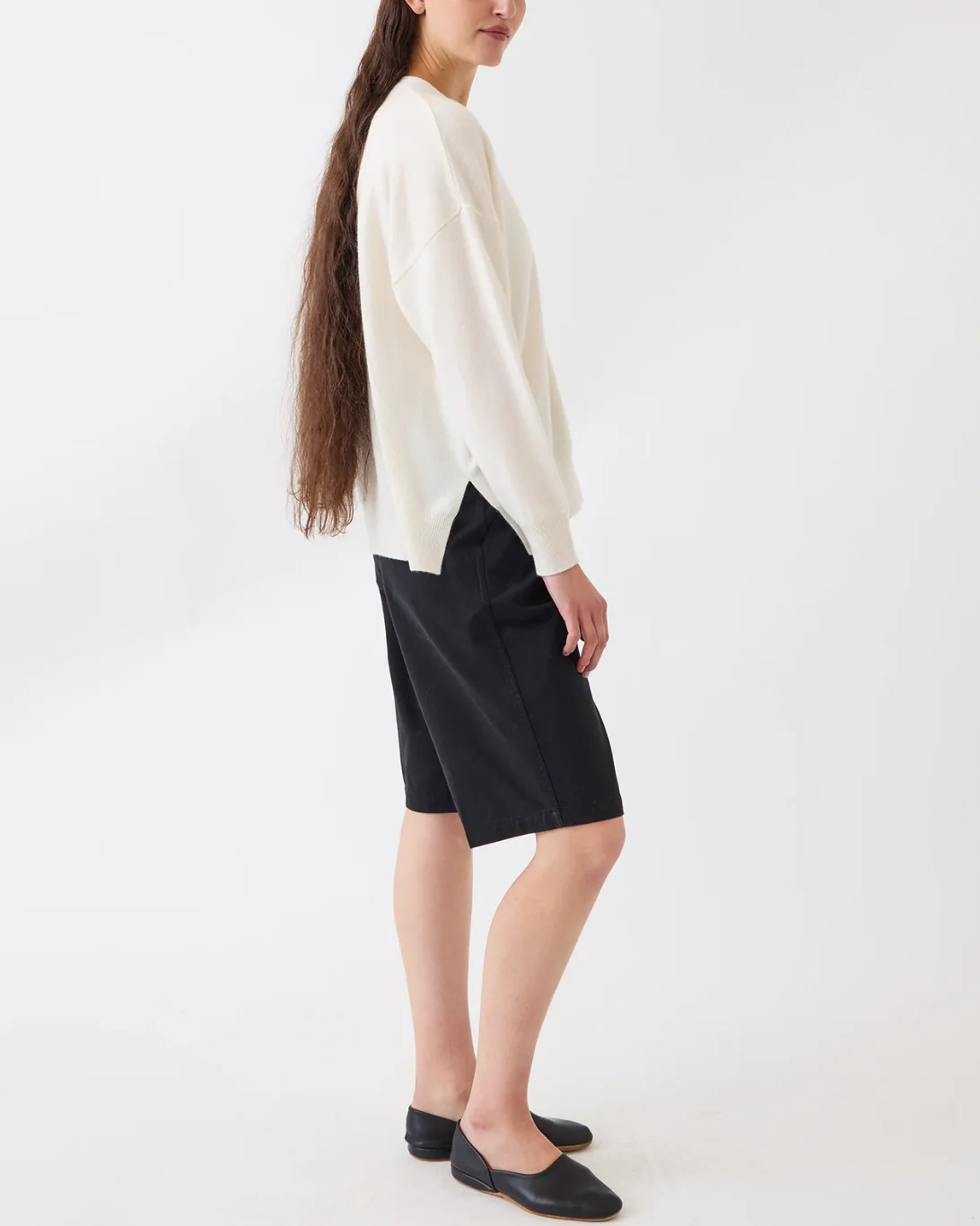 Jayla Cashmere Cardigan | Ivory - Image 3