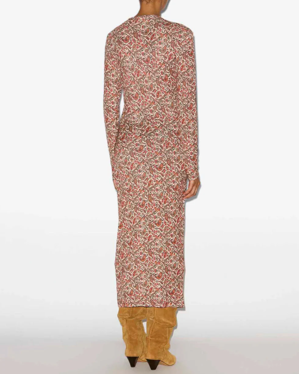 Jelina Dress | Rust - Image 4