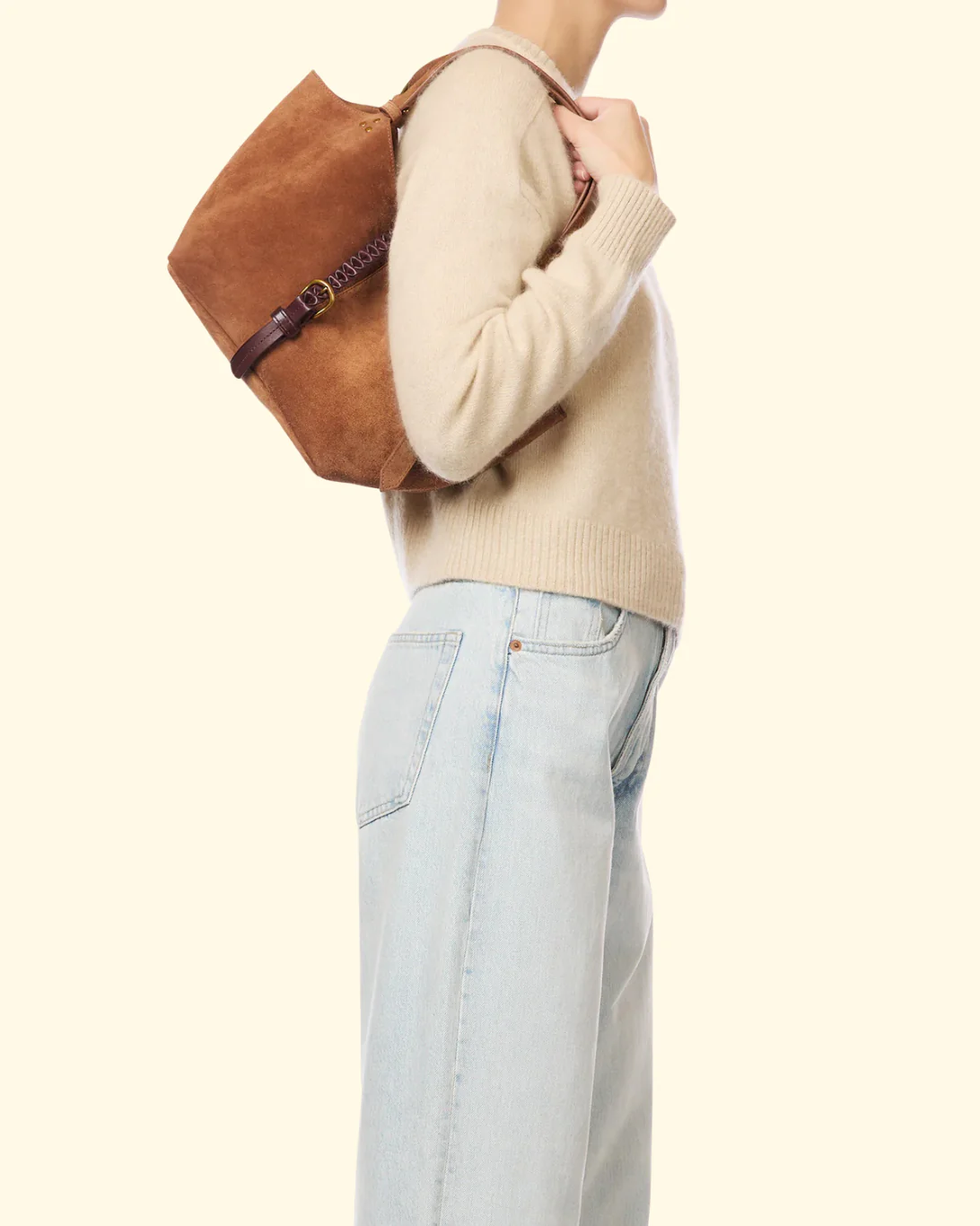 Joseph M | Caramel Split Suede - Image 3