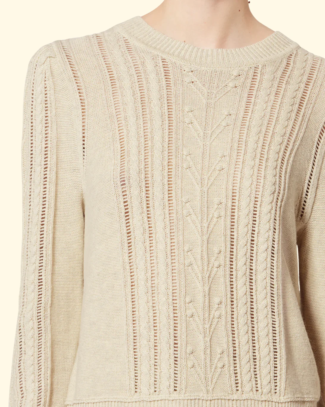 Kalyn Sweater | Light Grey - Image 4