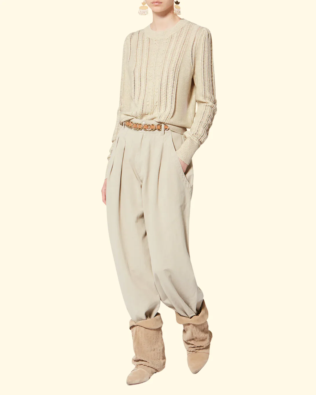 Kalyn Sweater | Light Grey - Image 5
