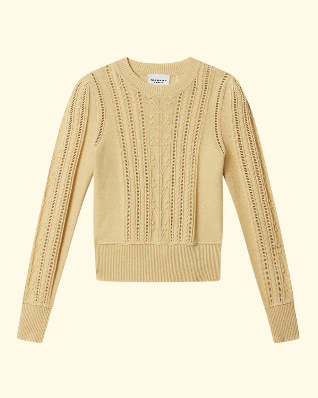 Kalyn Sweater | Light Yellow