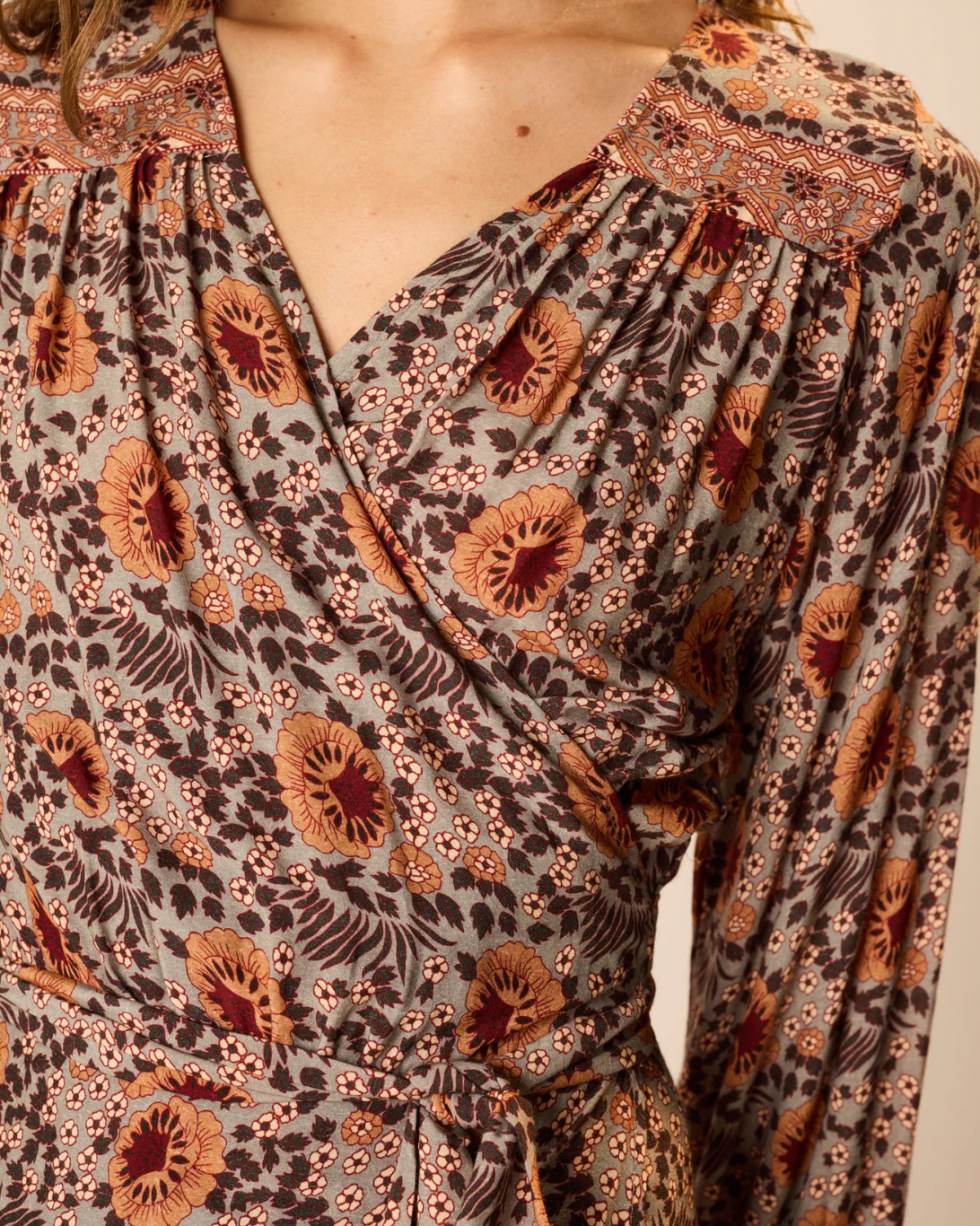 Kate L/S Dress | Vintage Flowers - Image 4