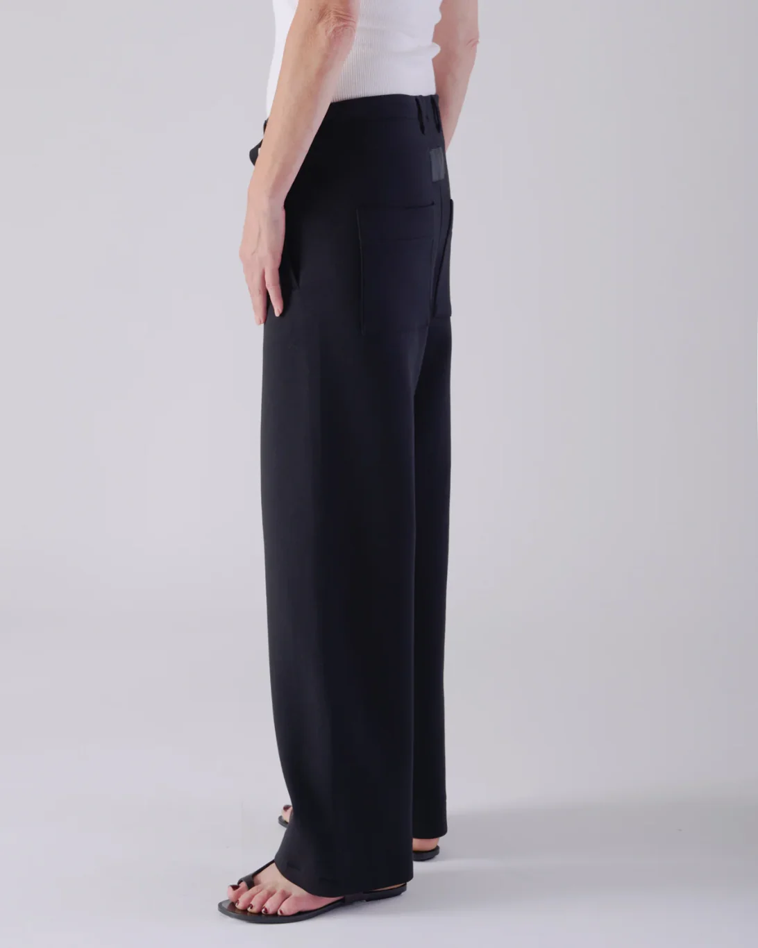 Lana Trousers | Black - Image 5