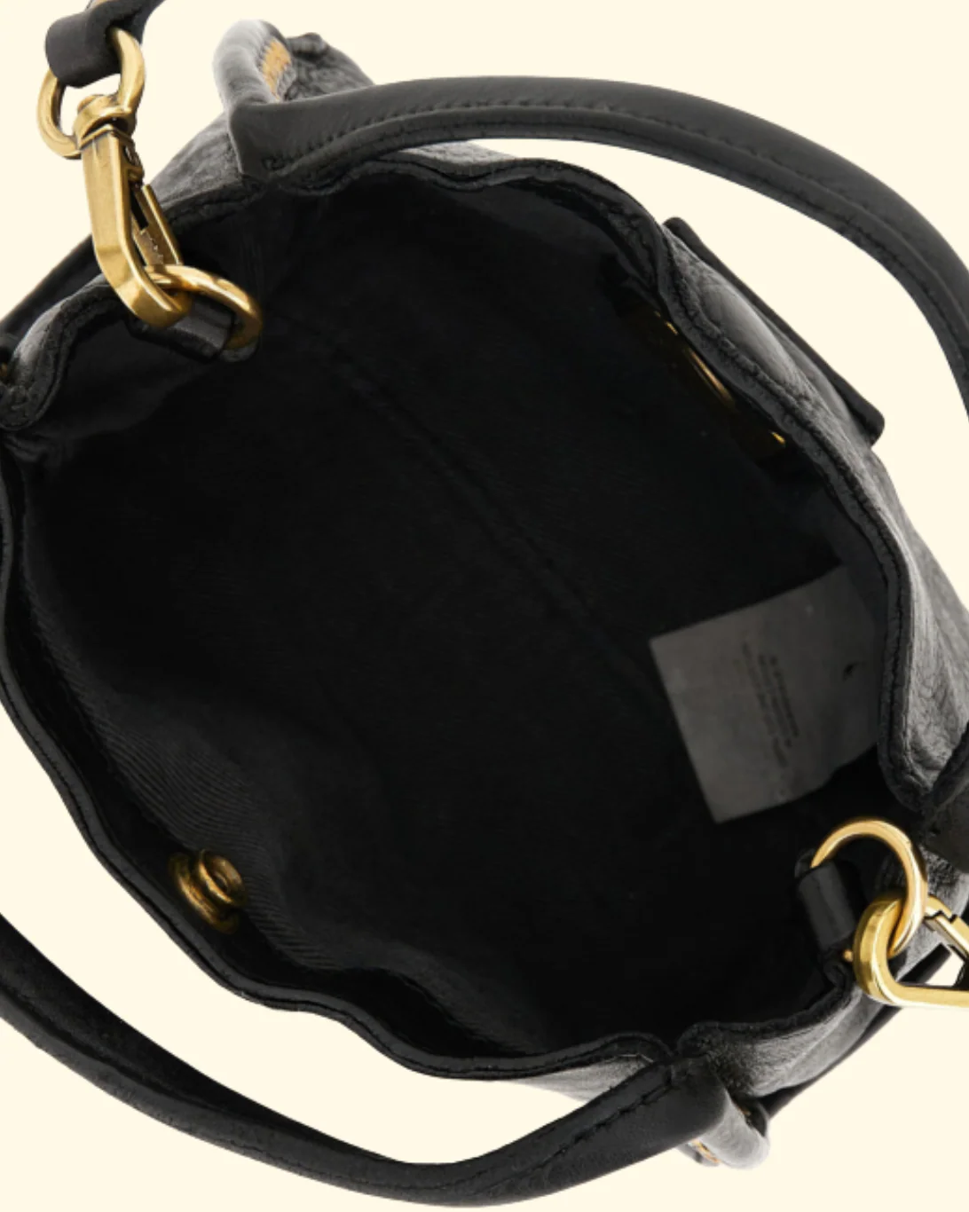 Lara Studded Shopping Bag | Black - Image 5