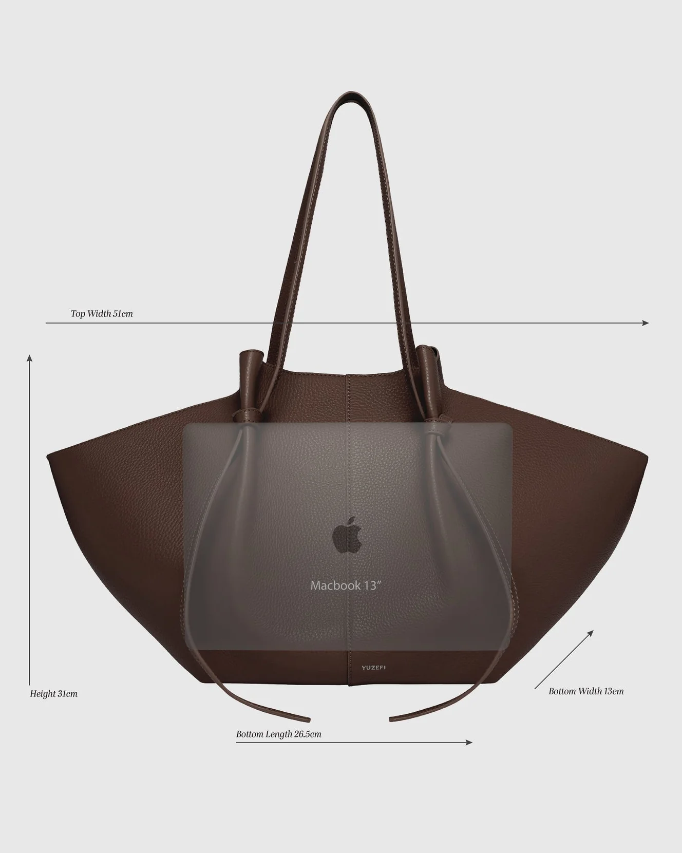 Large Mochi | Fudge Woven Raffia - Image 4