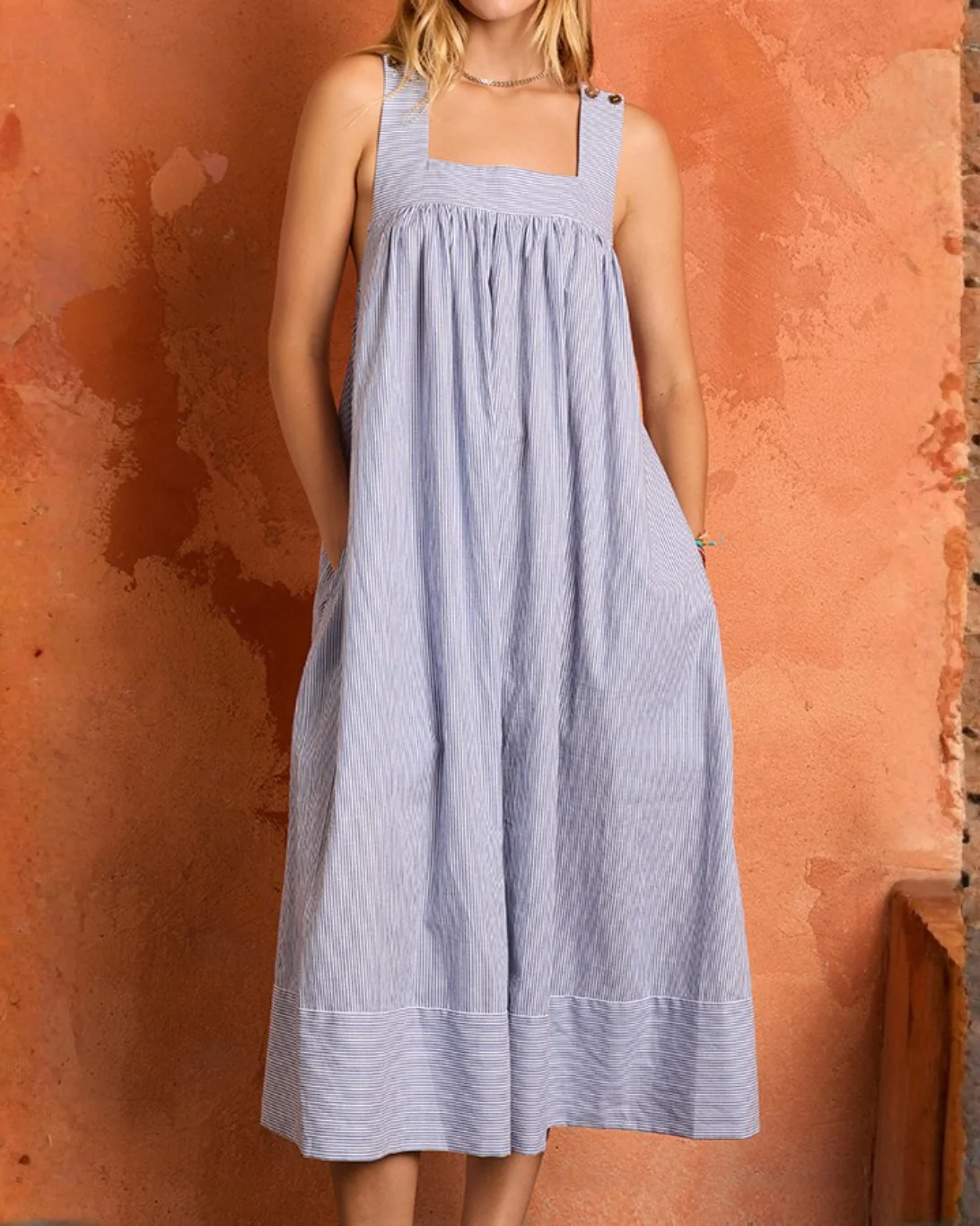 Laura Dress | Stripe - Image 2