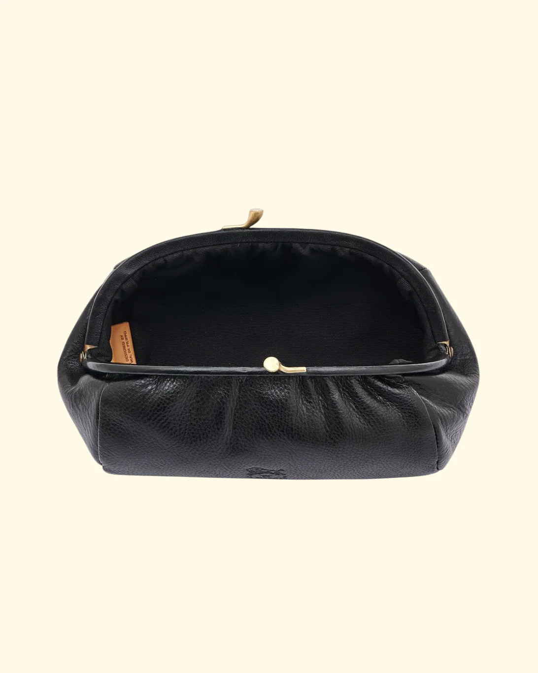Leather Clutch | Black - Image 3
