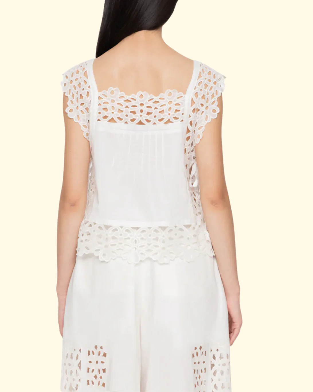 Leila Top | White - Image 4