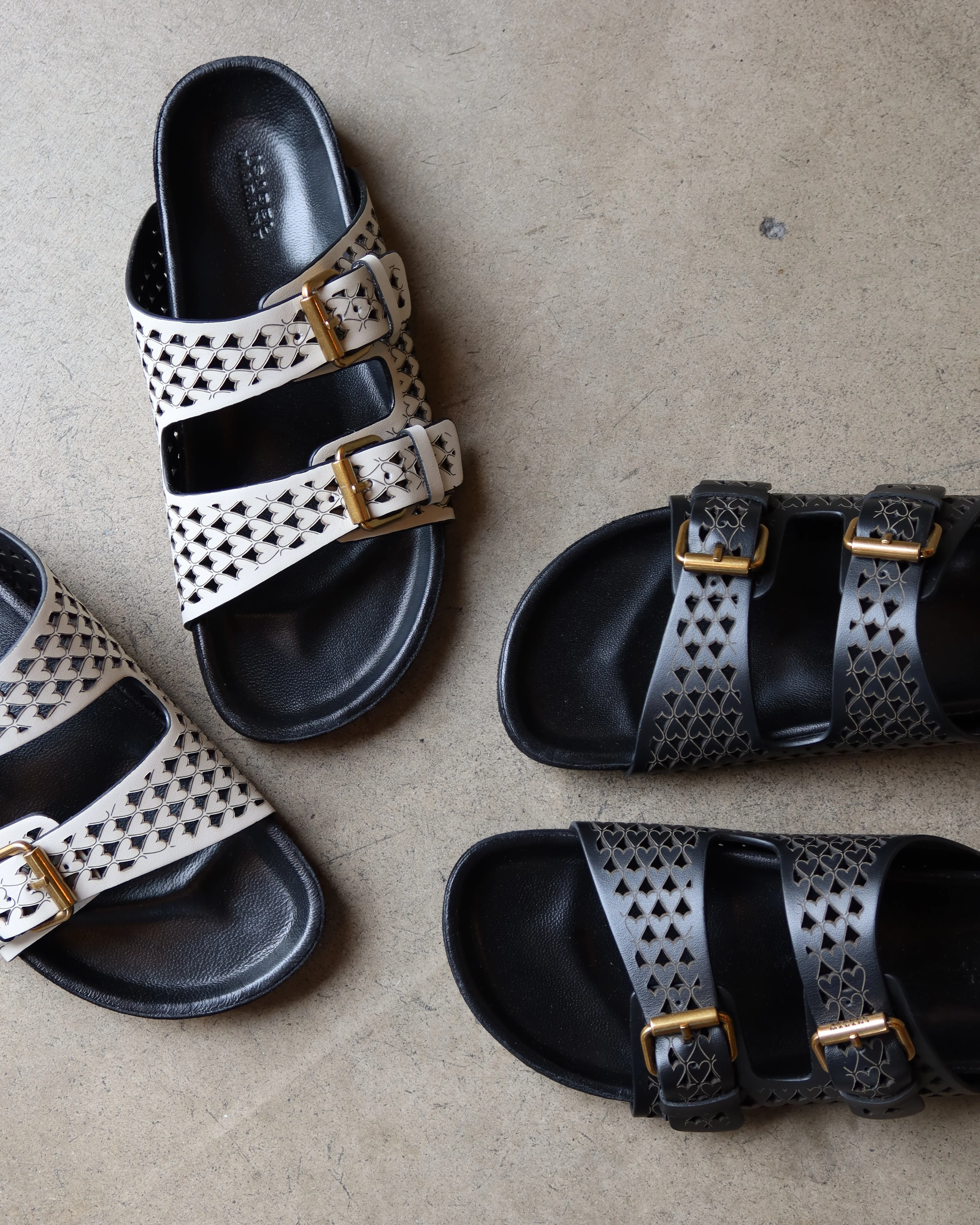 Lennyo Sandals | Chalk - Image 3