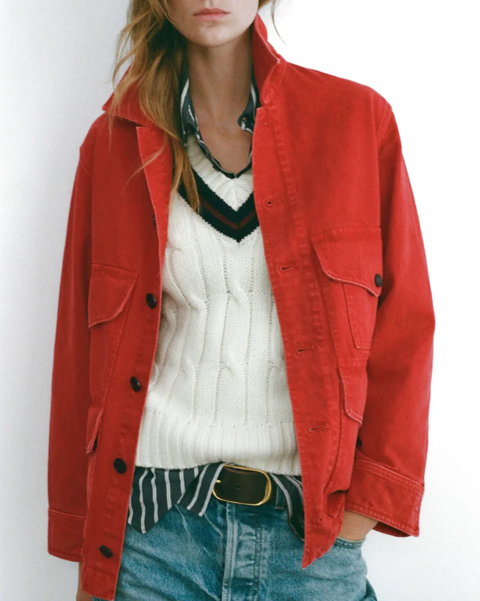 Leroy Jacket | Scarlet - Image 5