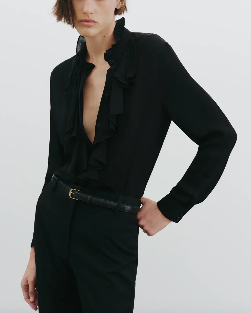 Lily Blouse | Black - Image 2