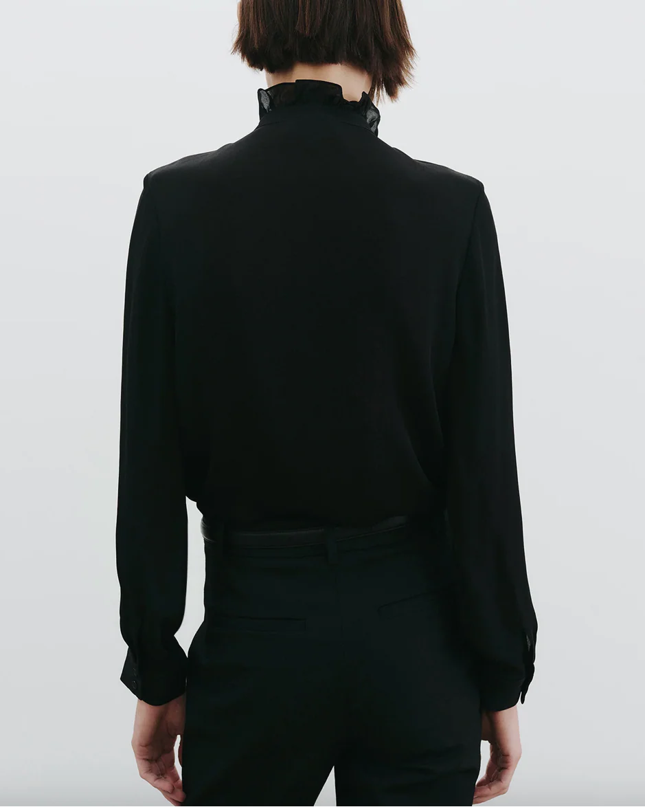 Lily Blouse | Black - Image 4