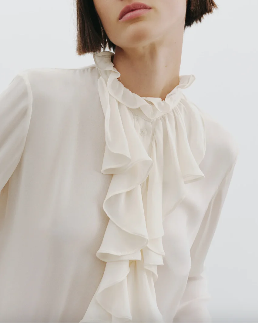 Lily Blouse | Ivory - Image 3