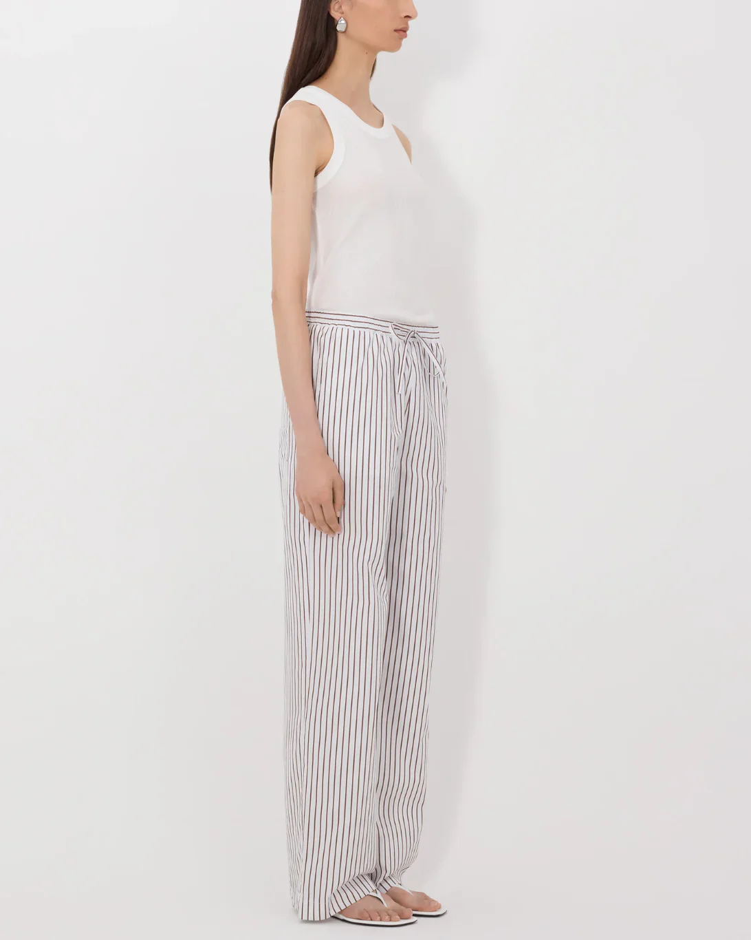Limba LDS Fitted Tank Top | White - Image 3
