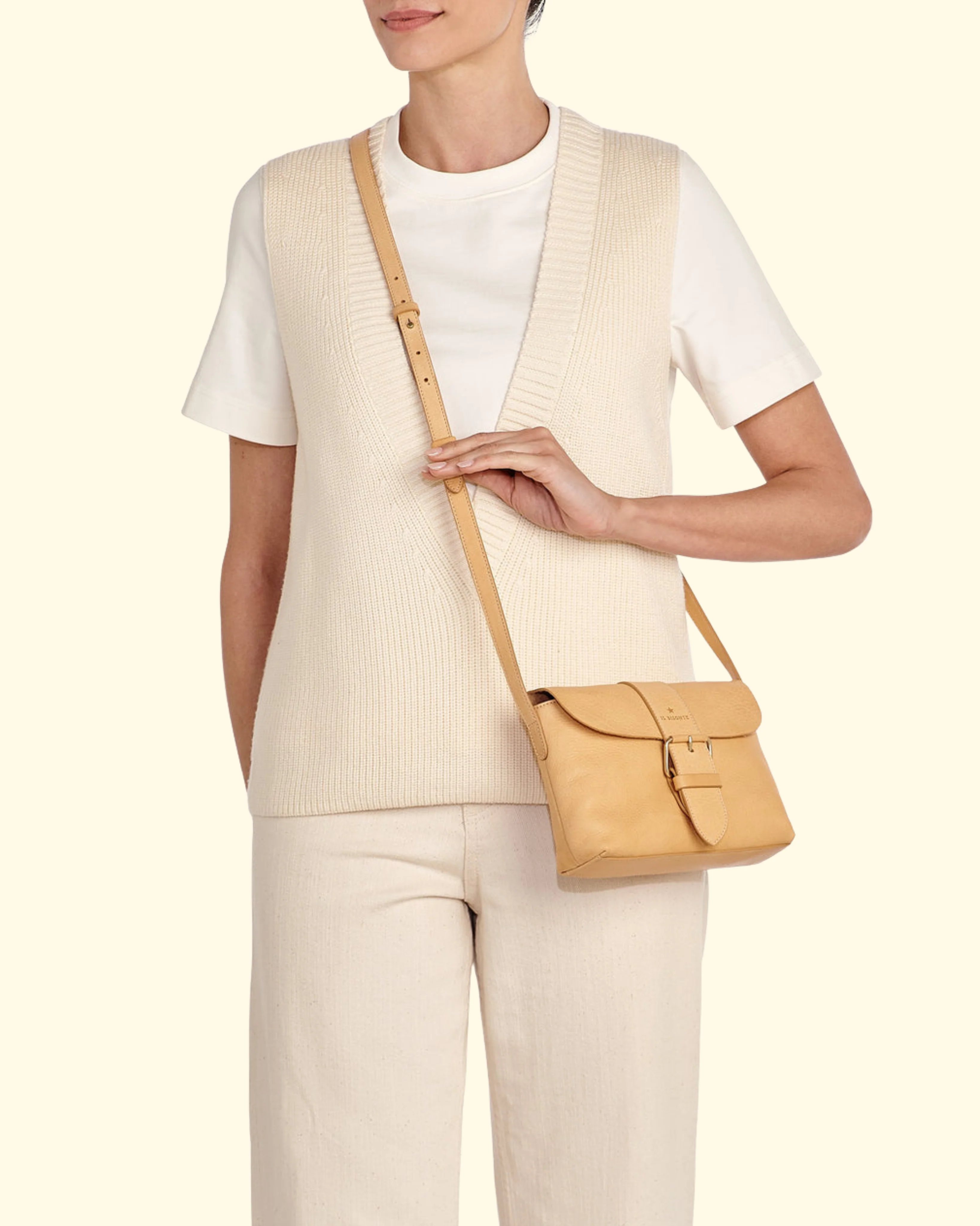Linea 1990 Crossbody Bag | Natural - Image 5