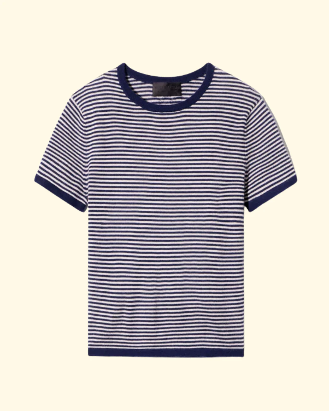 Linka Stripe Sweater | Navy/Ivory Stripe
