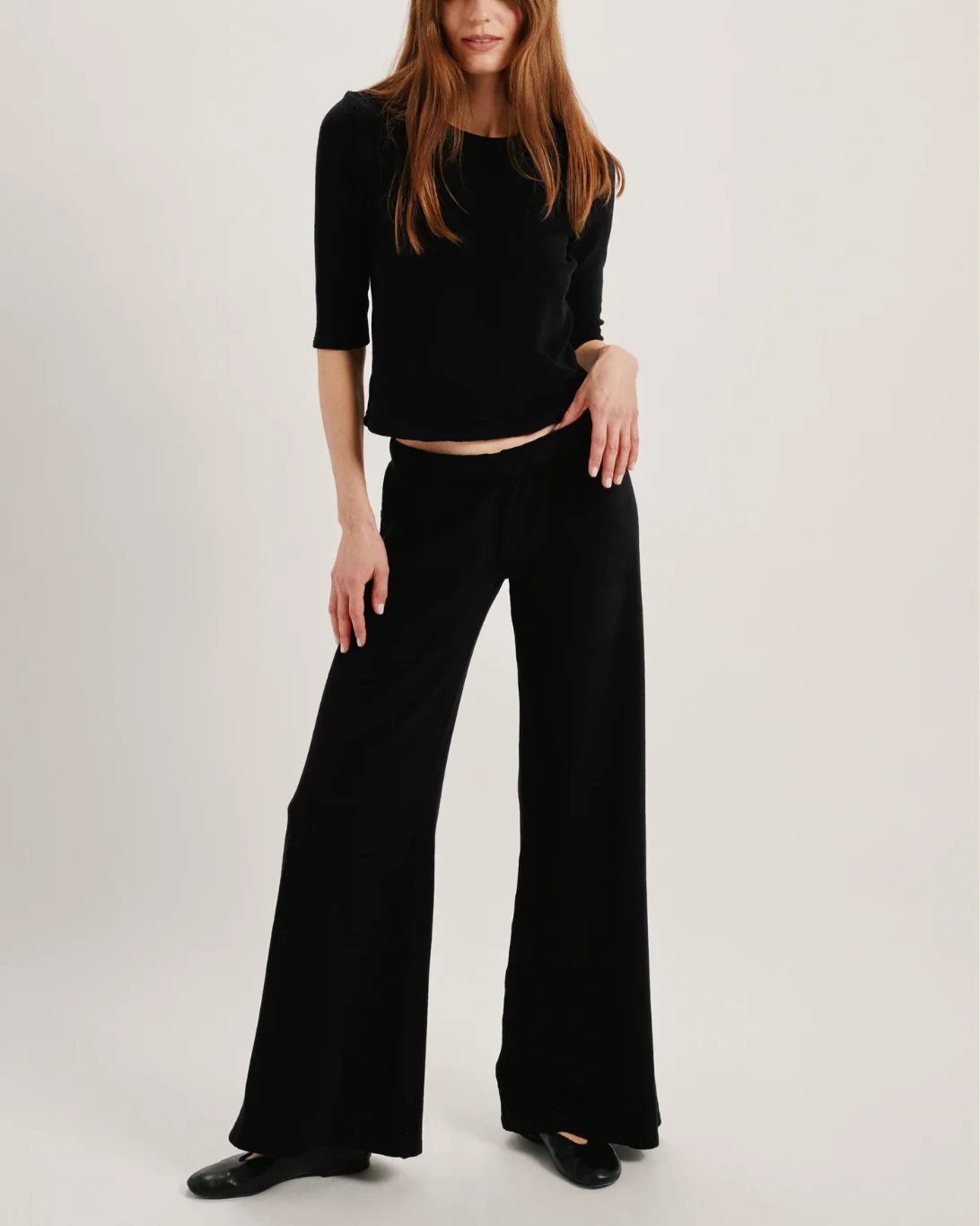 Lito Low-Rise Flare Pants | Black - Image 2