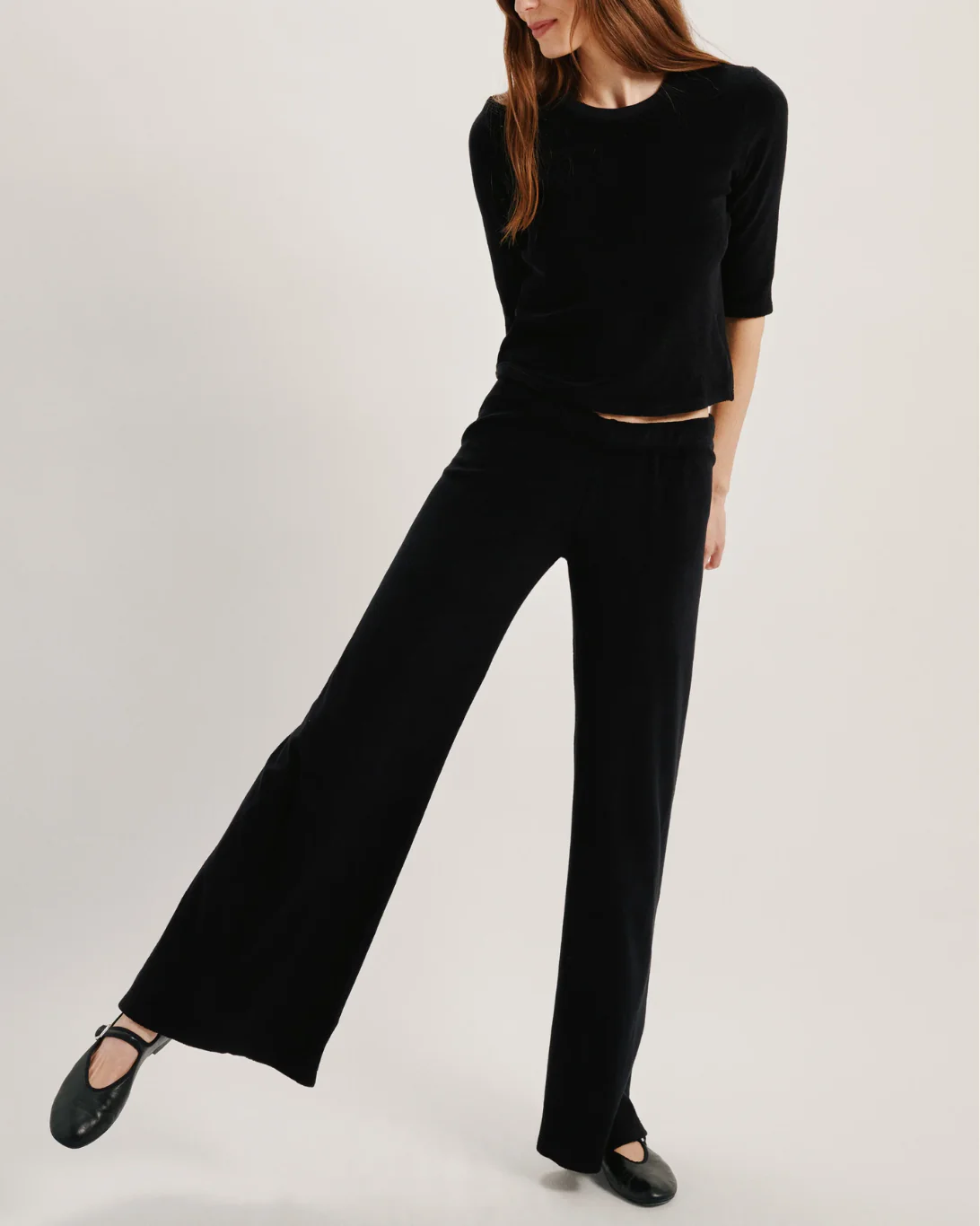 Lito Low-Rise Flare Pants | Black - Image 3