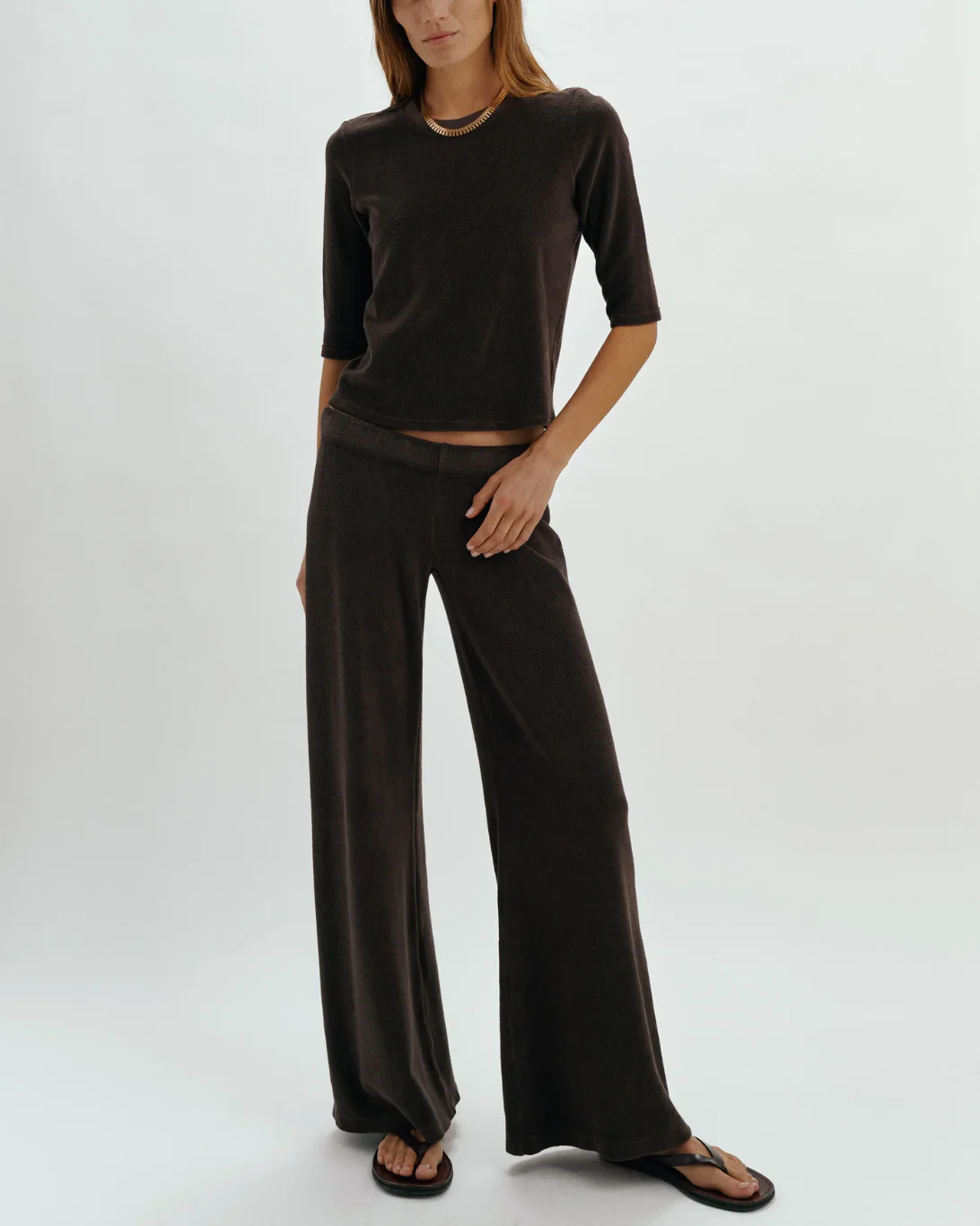 Lito Low-Rise Flare | Truffle - Image 3