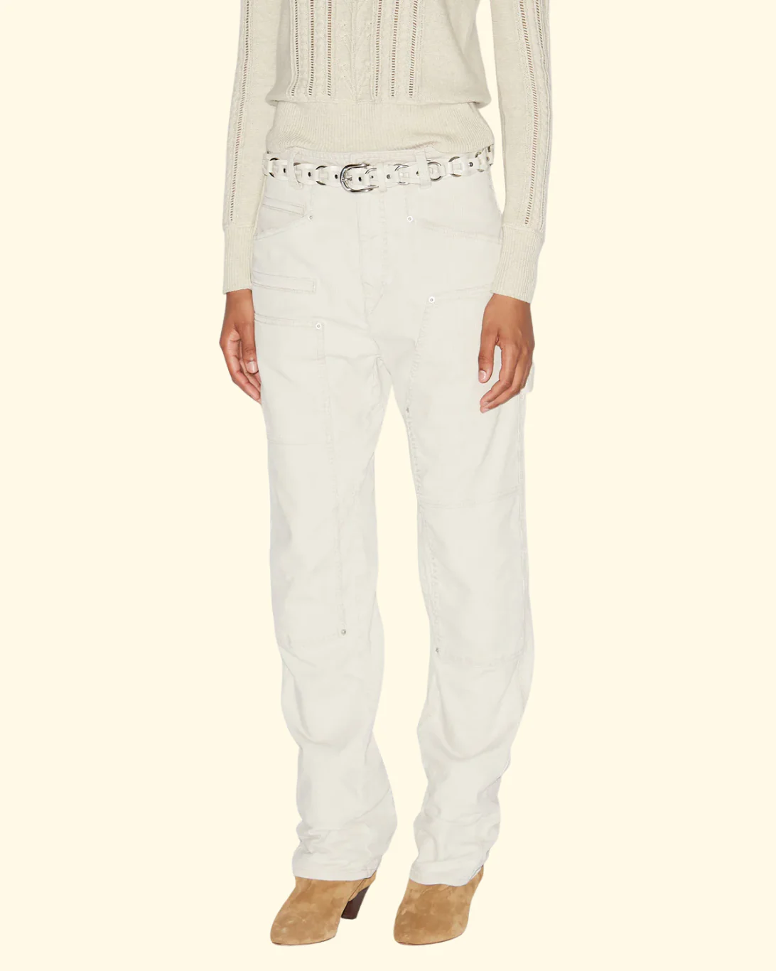 Lois Pant | Ecru - Image 2
