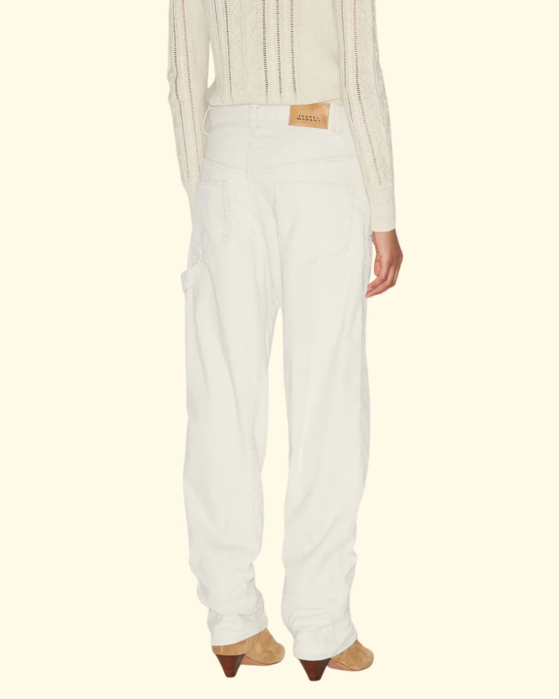 Lois Pant | Ecru - Image 4