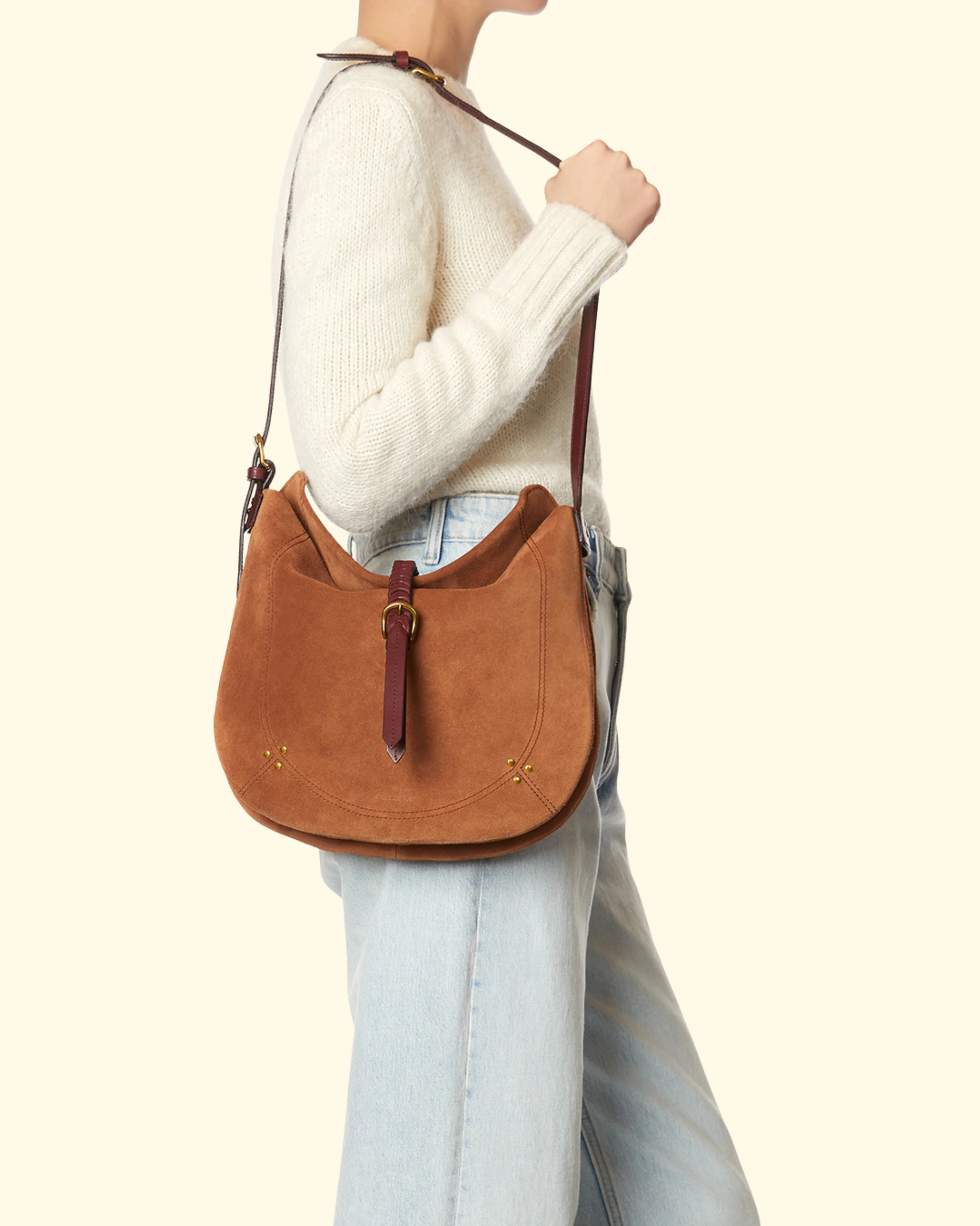 Luis | Caramel Split Suede - Image 4