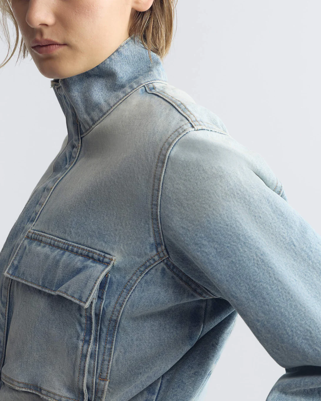 Marilou Denim Jacket | Alice Wash - Image 3