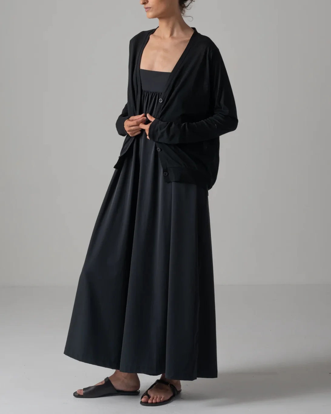 Nadine Raglan Cardigan | Black - Image 3