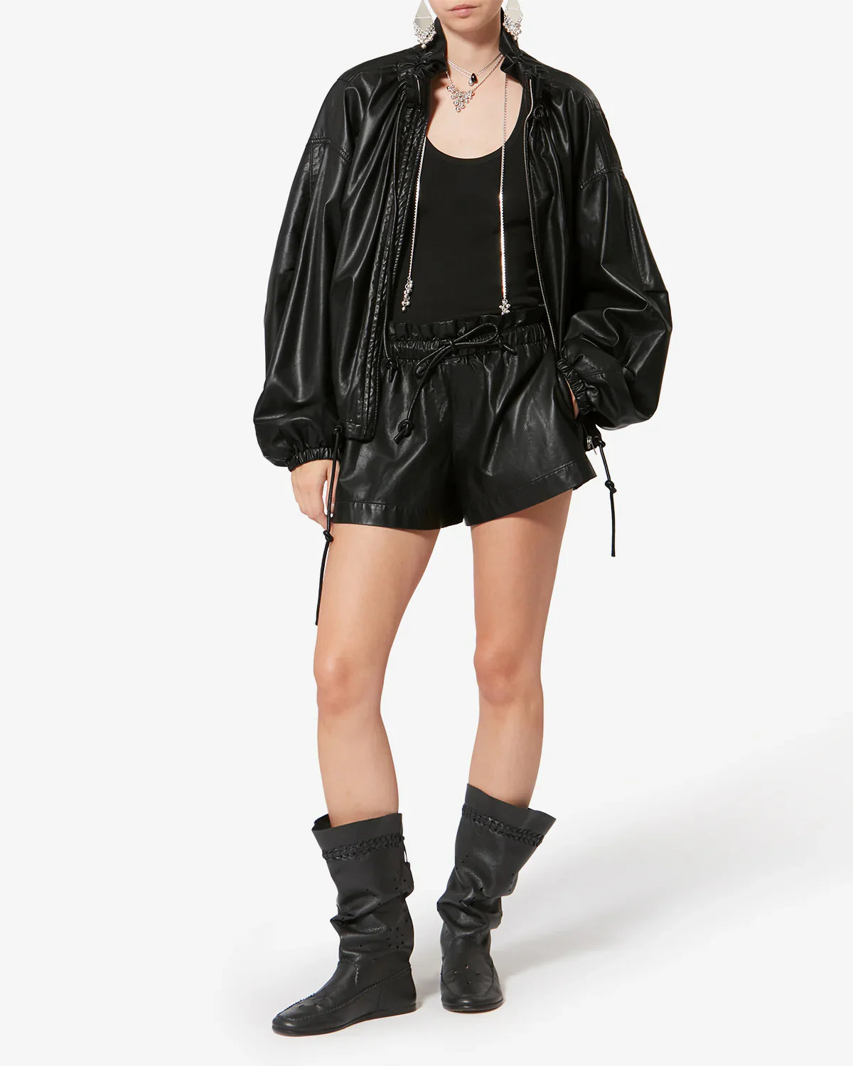 Naline Shorts | Black - Image 4