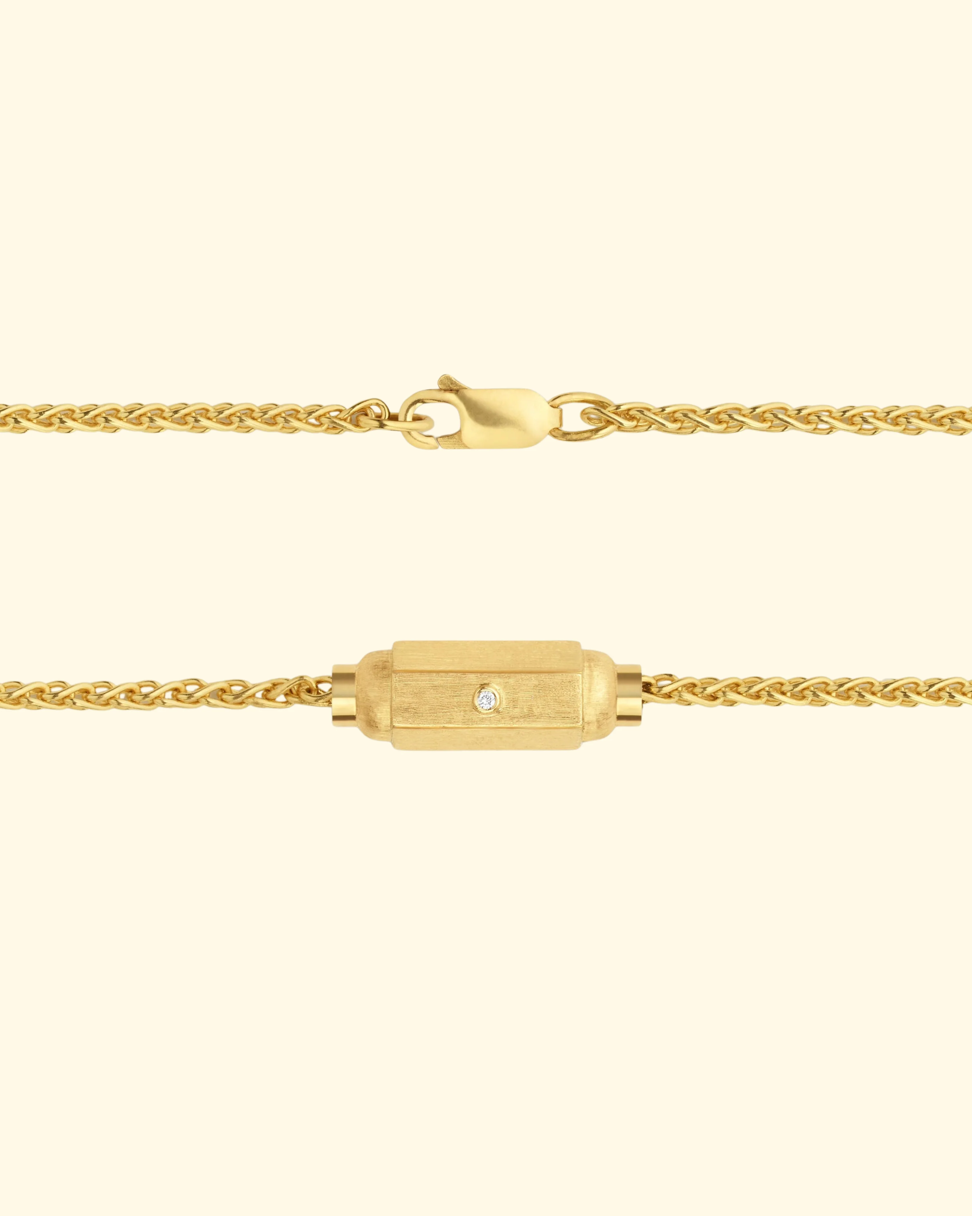 New Micro Coco Diamond Bracelet | 18k Yellow Gold - Image 3