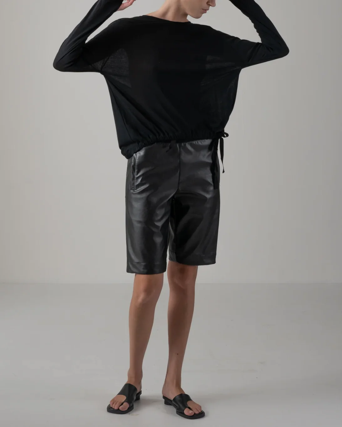 Nika L/S Top | Black - Image 2