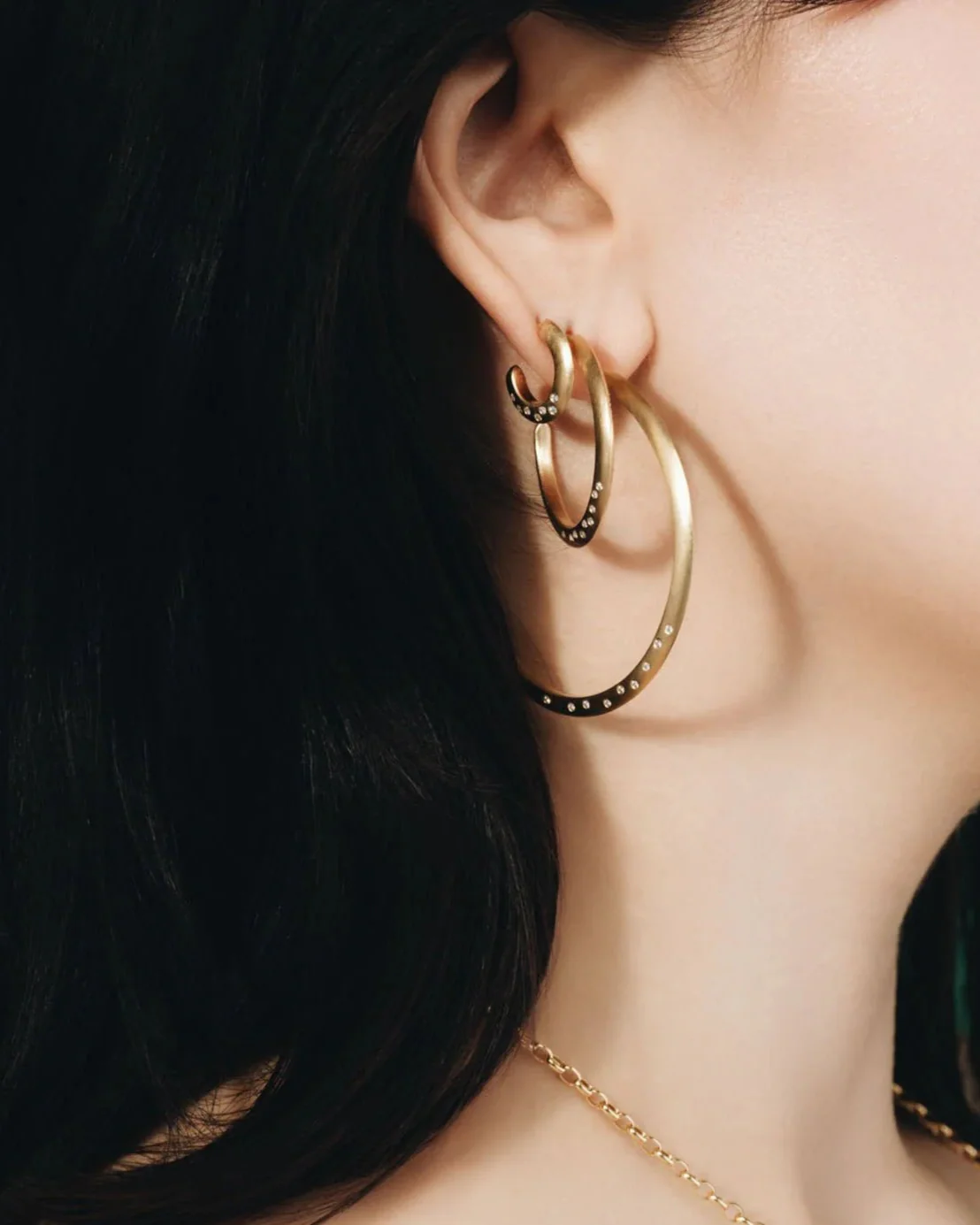 Ophelia 50mm Hoops - ONLINE ONLY | PREORDER - Image 4