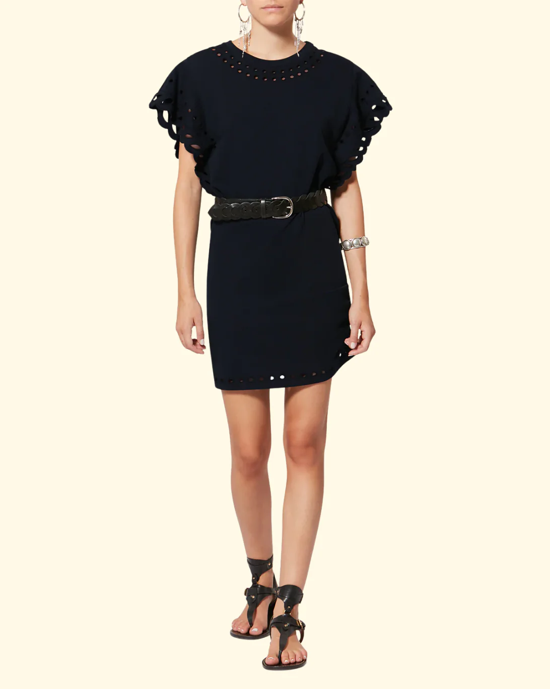 Orlane Dress | Faded Black - Image 5